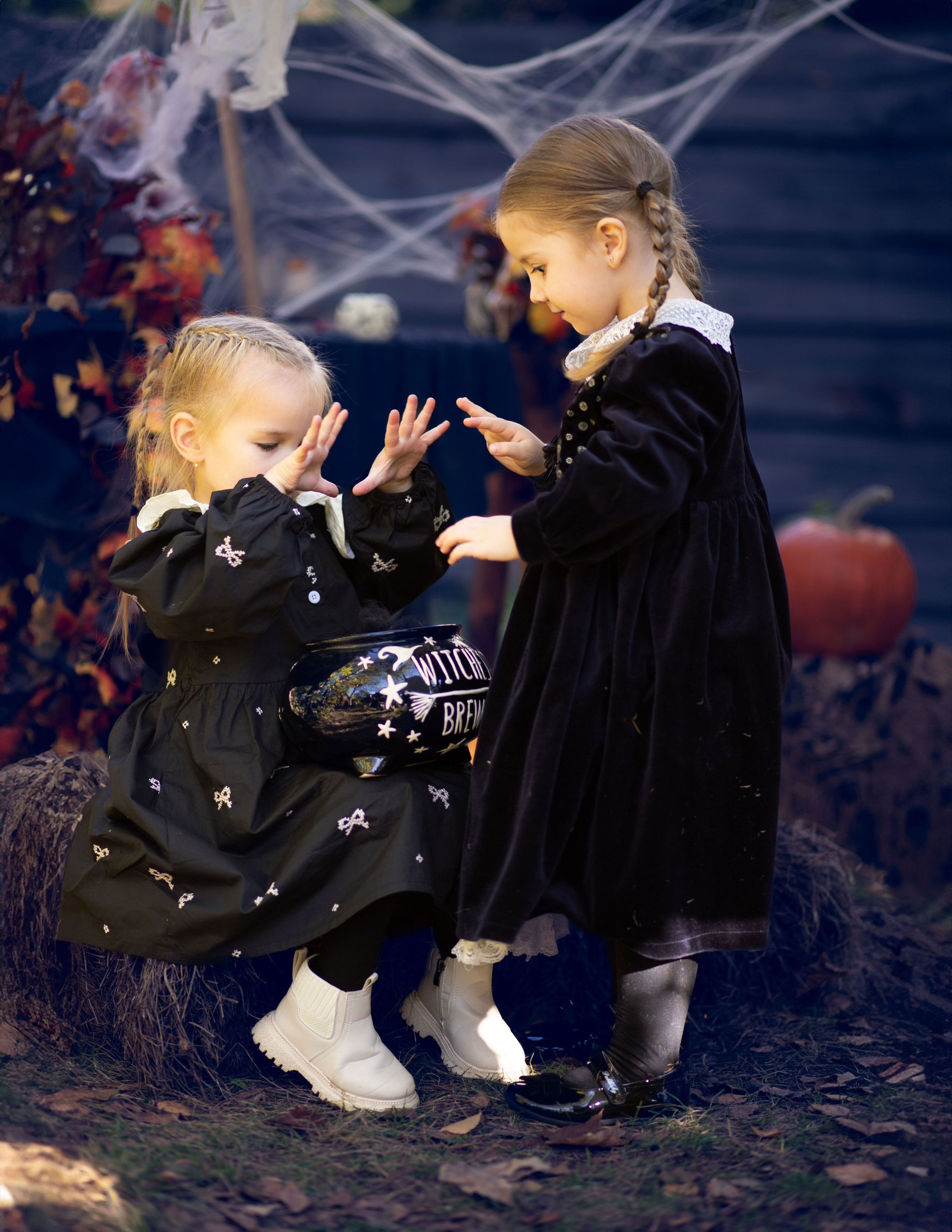 Дитяча фотосесія Містичний Хелловін. Сімейний та дитячий фотограф Київ, Ірпінь, Буча — Галина Пивоварова