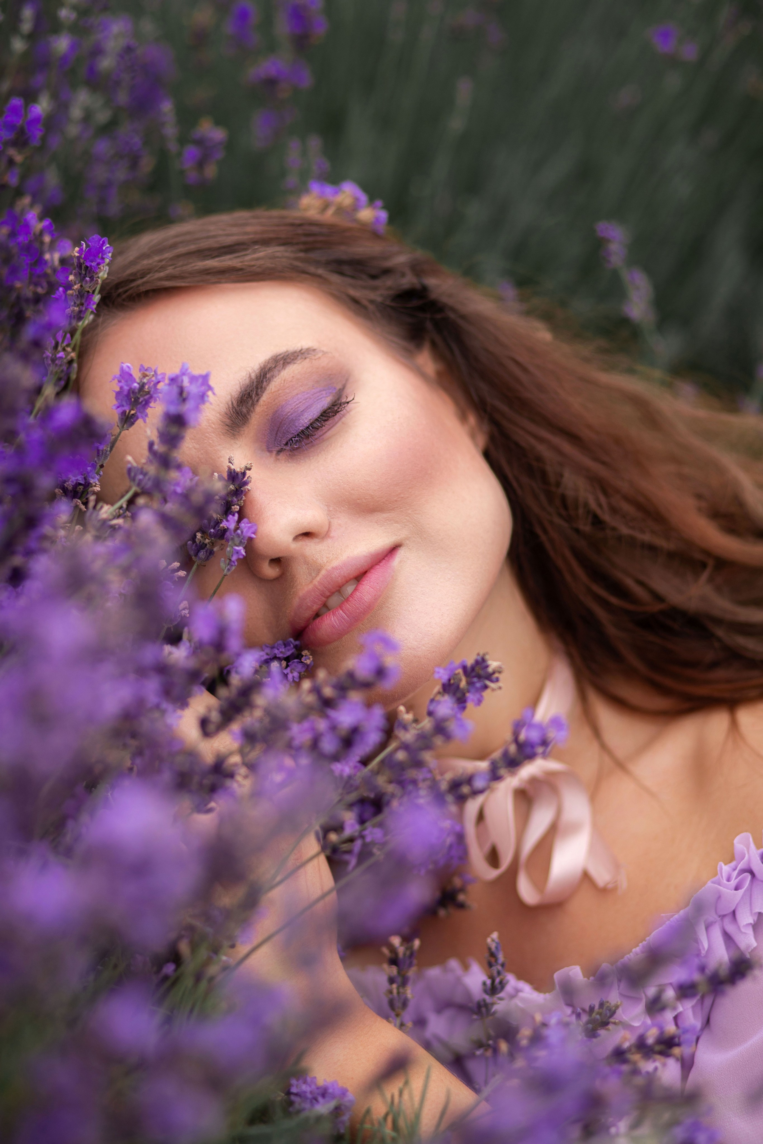 Лавандовий вечір з Олесею. Сімейний та дитячий фотограф Київ, Ірпінь, Буча — Галина Пивоварова