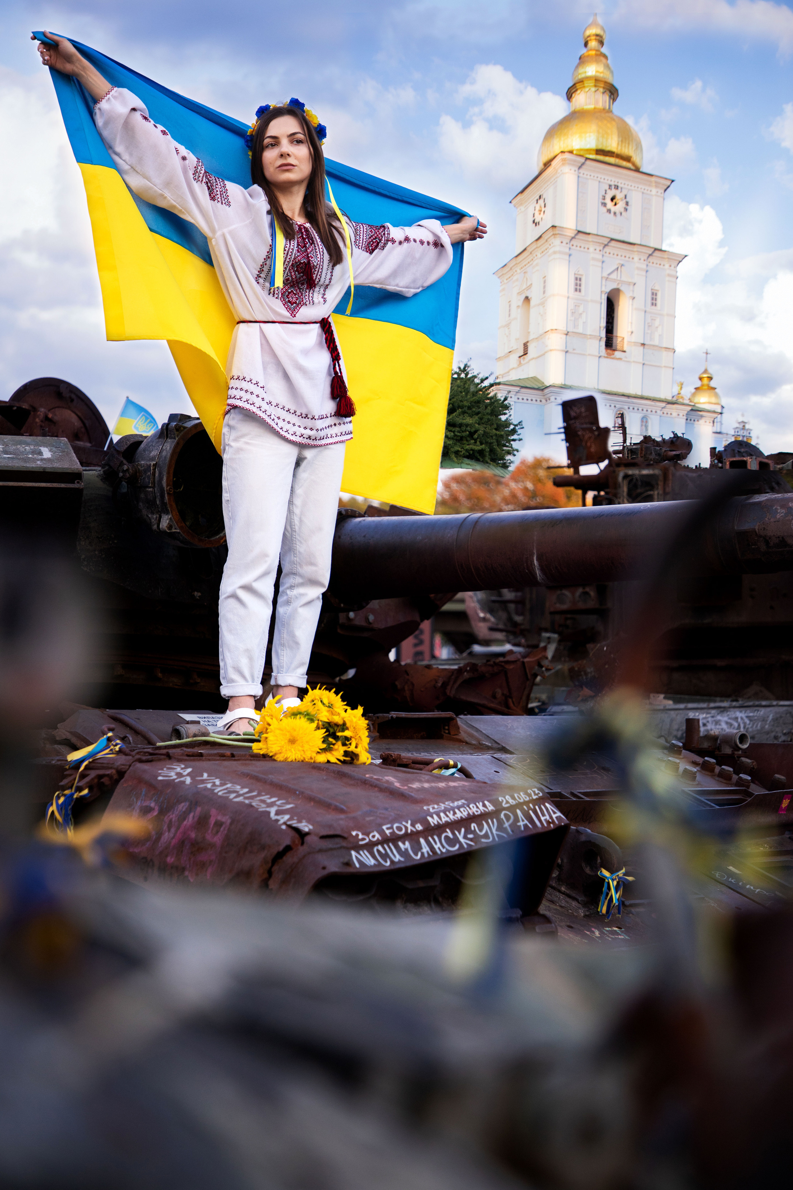 Патріотична фотозйомка до Дня Незалежності України. Сімейний та дитячий фотограф Київ, Ірпінь, Буча — Галина Пивоварова