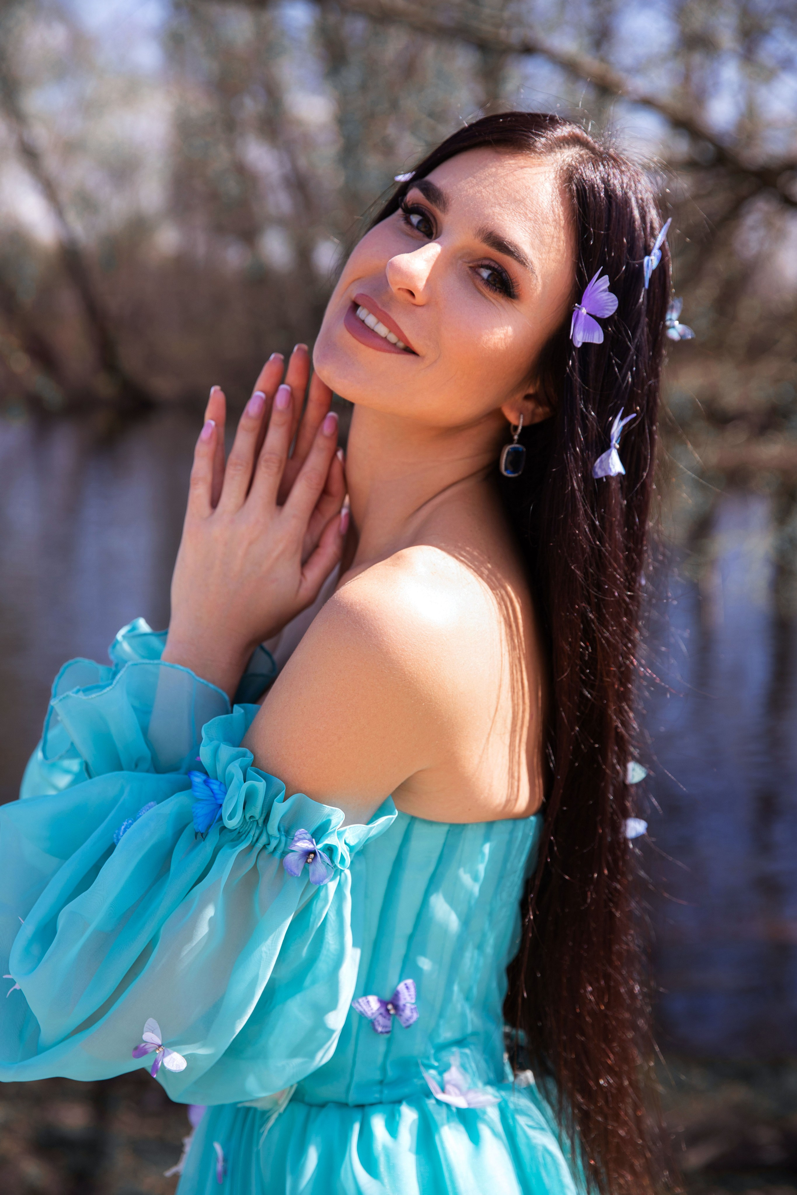 Жіноча фотозйомка «Весняне натхнення». Сімейний та дитячий фотограф Київ, Ірпінь, Буча — Галина Пивоварова