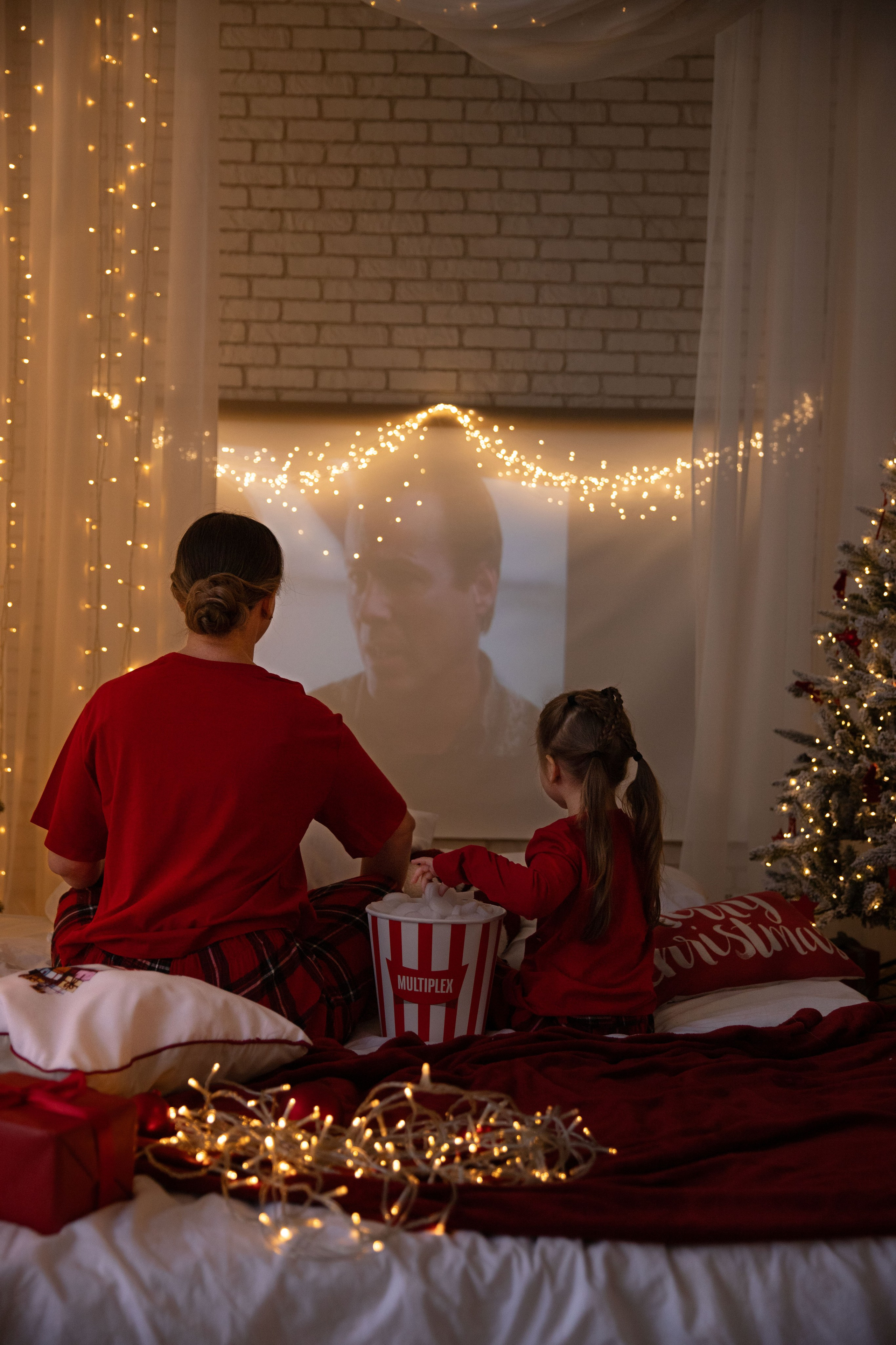 Різдвяний фотовечір з Яною і Машулею. Сімейний та дитячий фотограф Київ, Ірпінь, Буча — Галина Пивоварова