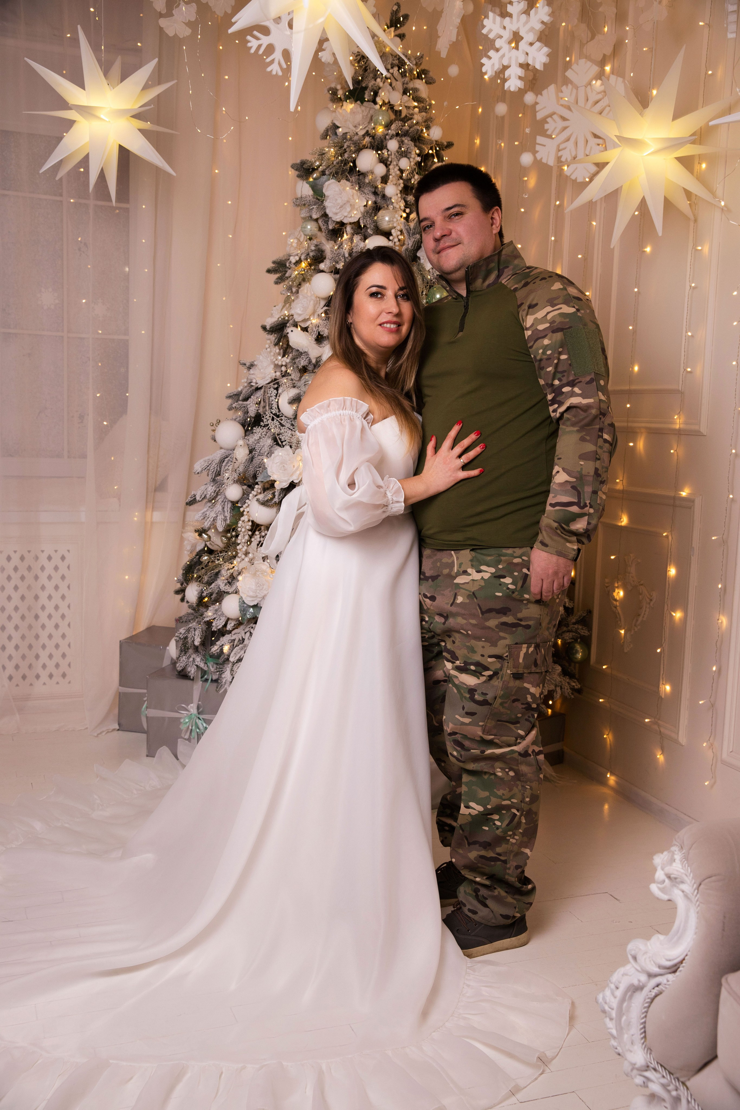 Новорічна зйомка сім"ї Левада. Сімейний та дитячий фотограф Київ, Ірпінь, Буча — Галина Пивоварова