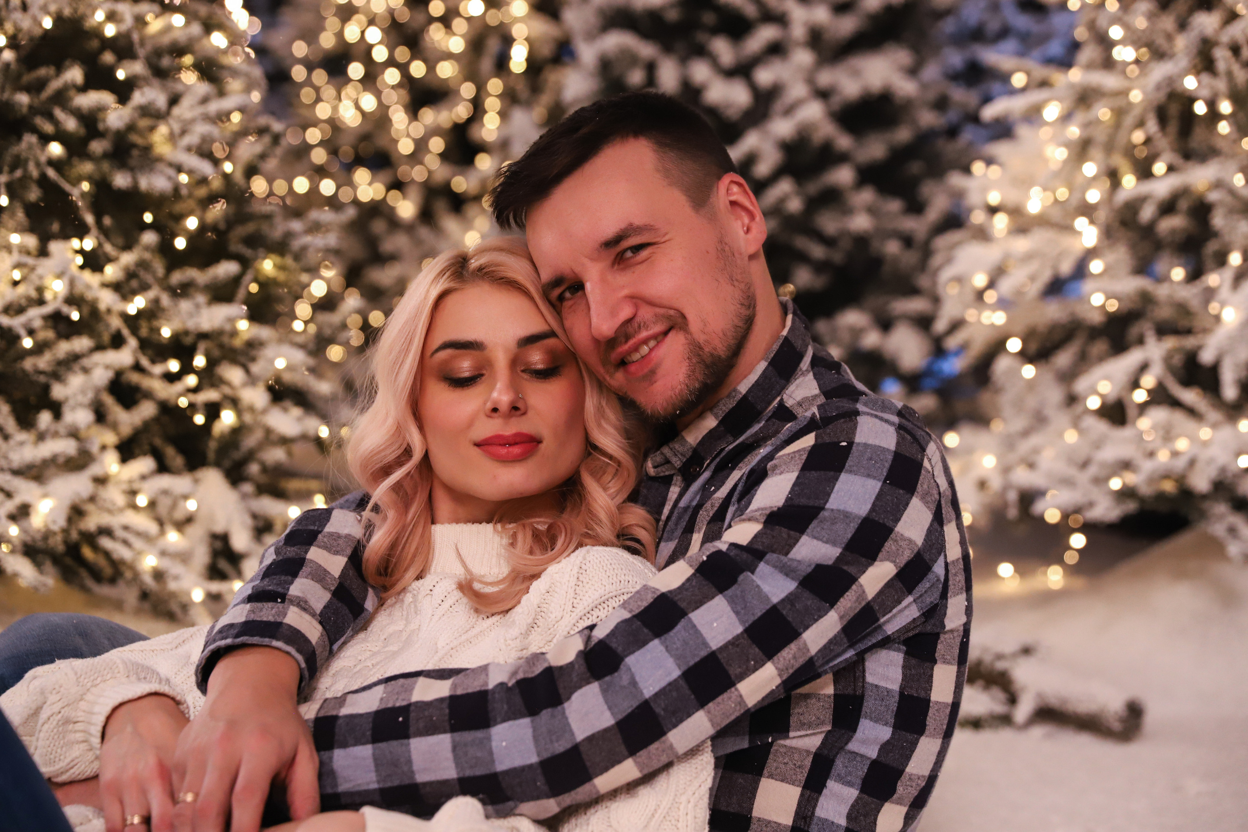 Фотосессия в заснеженном лесу. Сімейний та дитячий фотограф Київ, Ірпінь, Буча — Галина Пивоварова