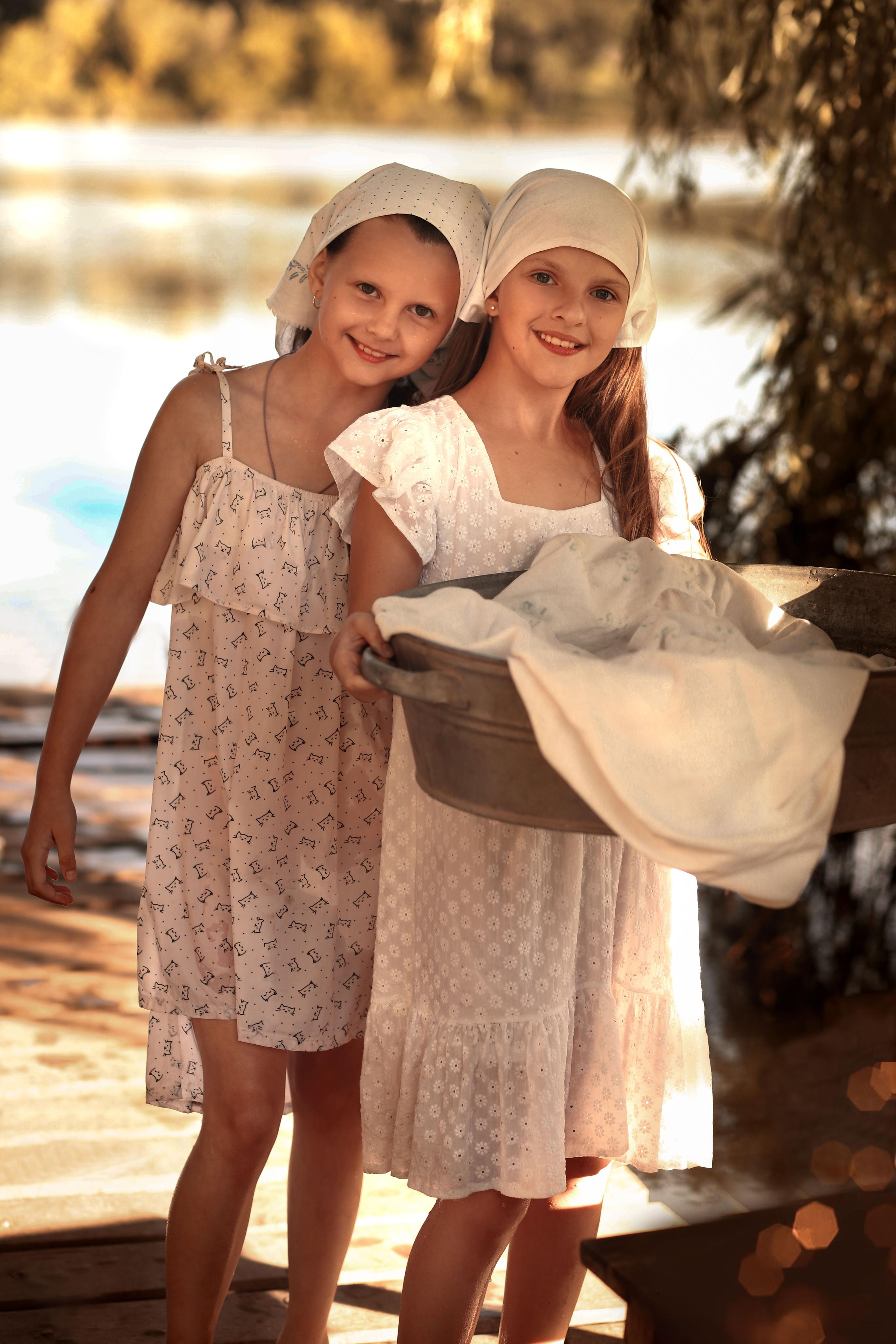 Фотосесія «Прання на озері». Сімейний та дитячий фотограф Київ, Ірпінь, Буча — Галина Пивоварова