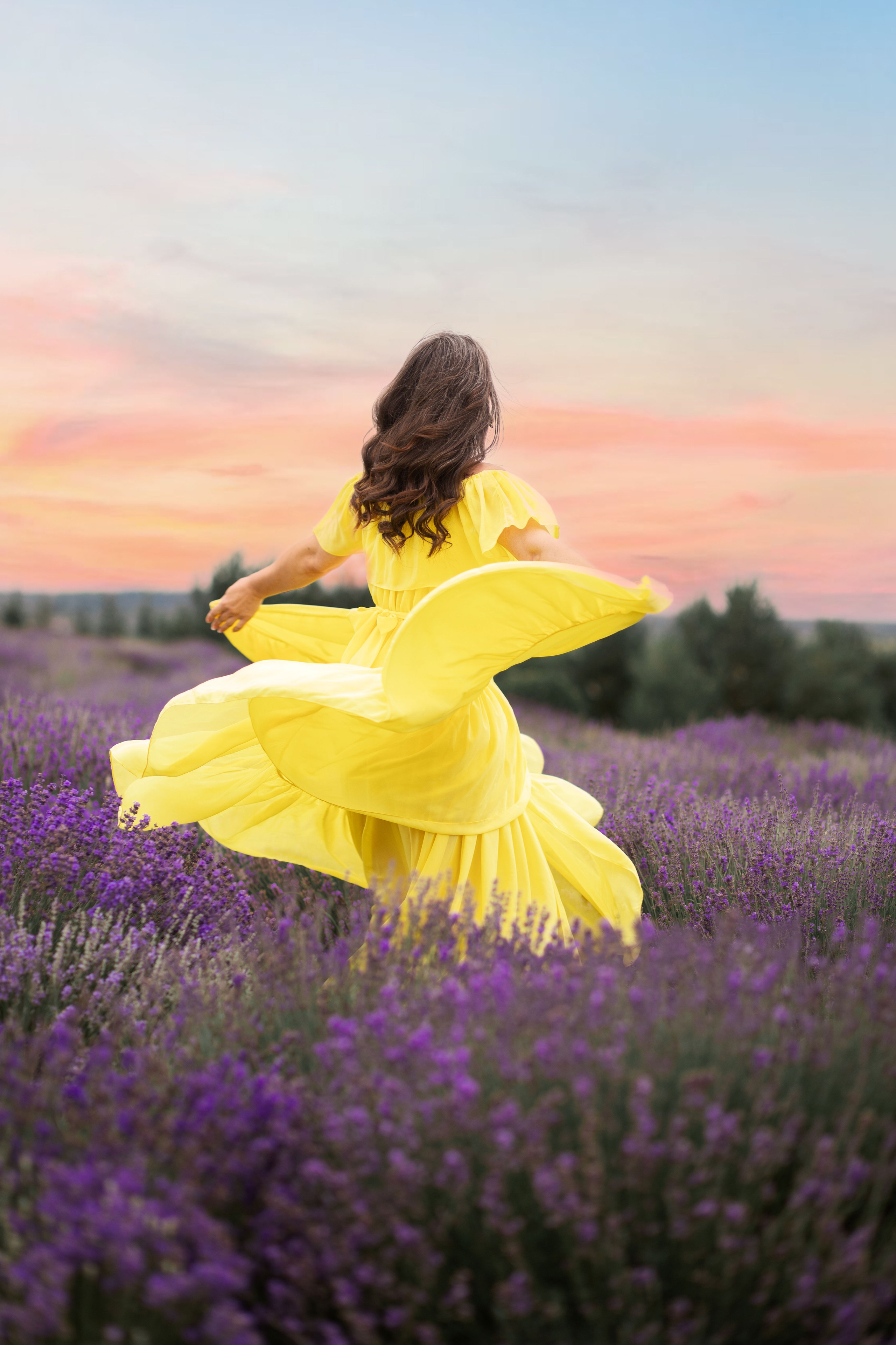 Жіноча фотозйомка в лаванді «Місцевий Прованс». Сімейний та дитячий фотограф Київ, Ірпінь, Буча — Галина Пивоварова