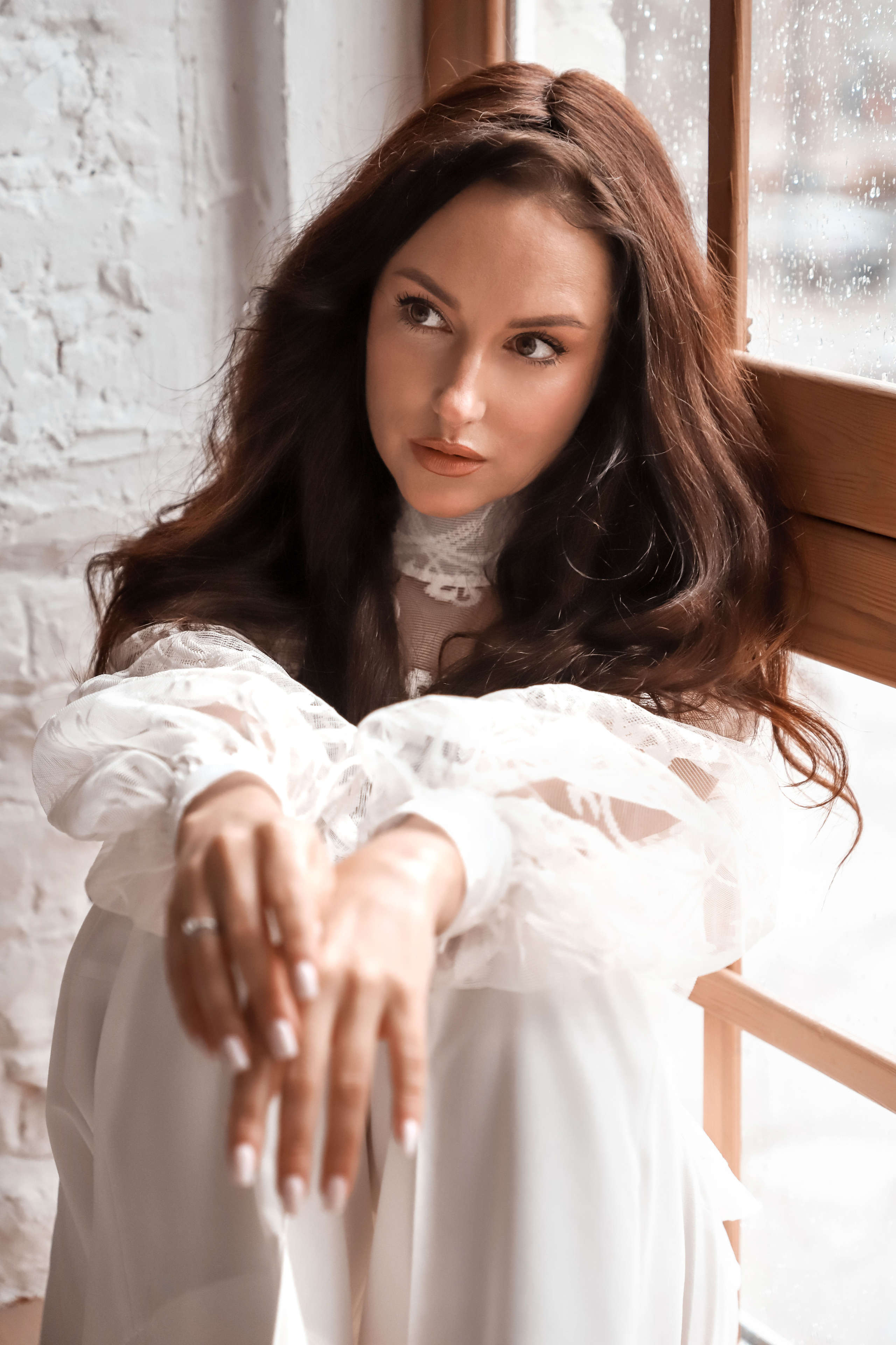 Жіноча фотосесія з Дарією «Нжність». Сімейний та дитячий фотограф Київ, Ірпінь, Буча — Галина Пивоварова