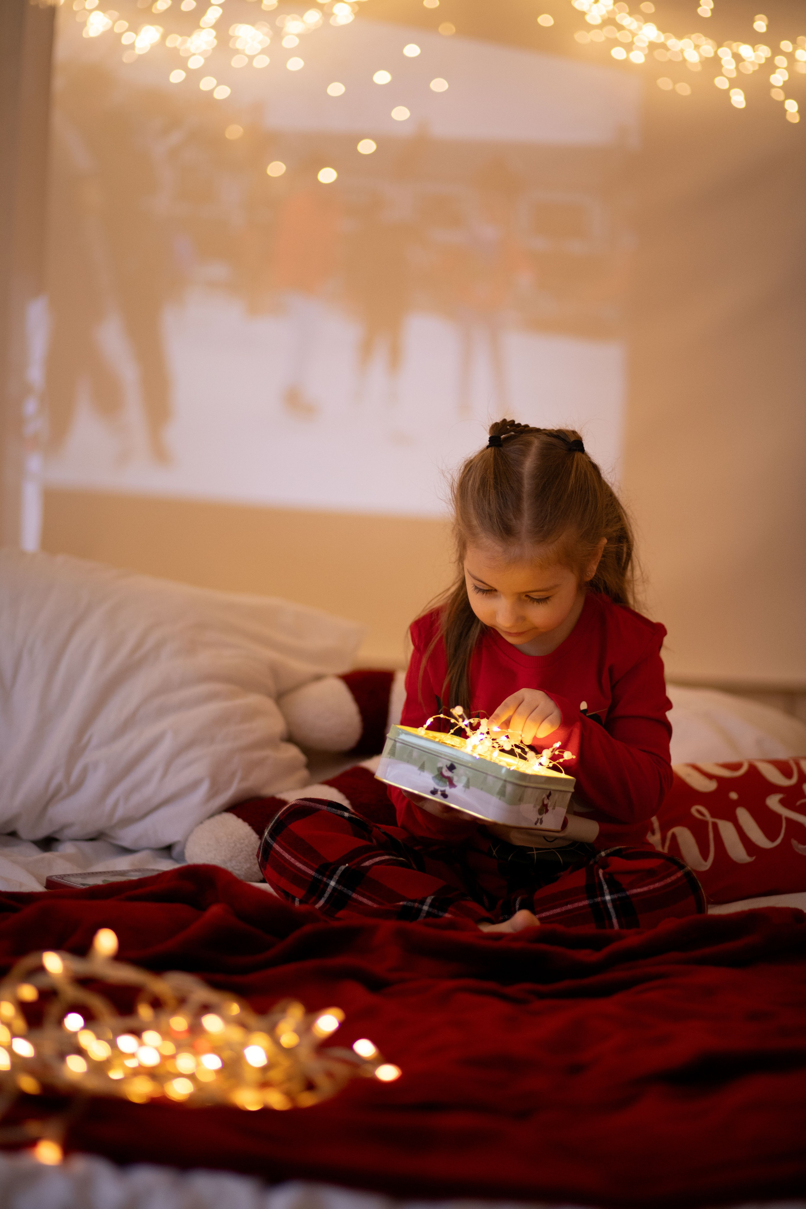 Різдвяний фотовечір з Яною і Машулею. Сімейний та дитячий фотограф Київ, Ірпінь, Буча — Галина Пивоварова