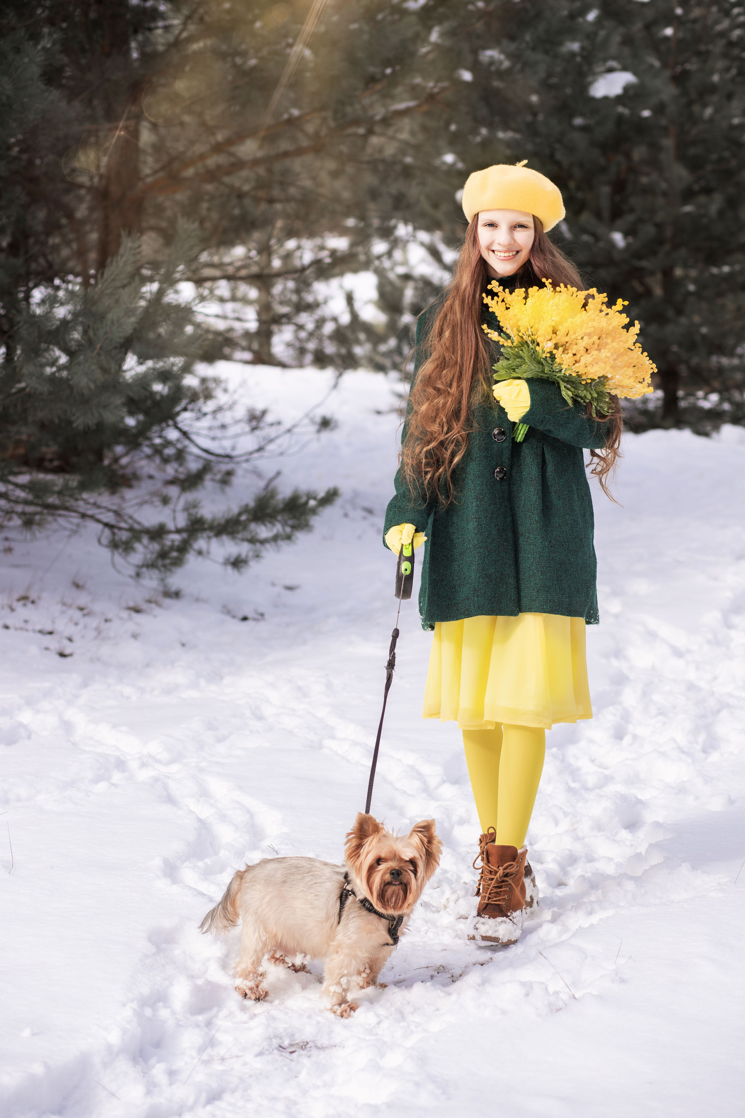 Фотозйомка «Перші квіти весни». Сімейний та дитячий фотограф Київ, Ірпінь, Буча — Галина Пивоварова