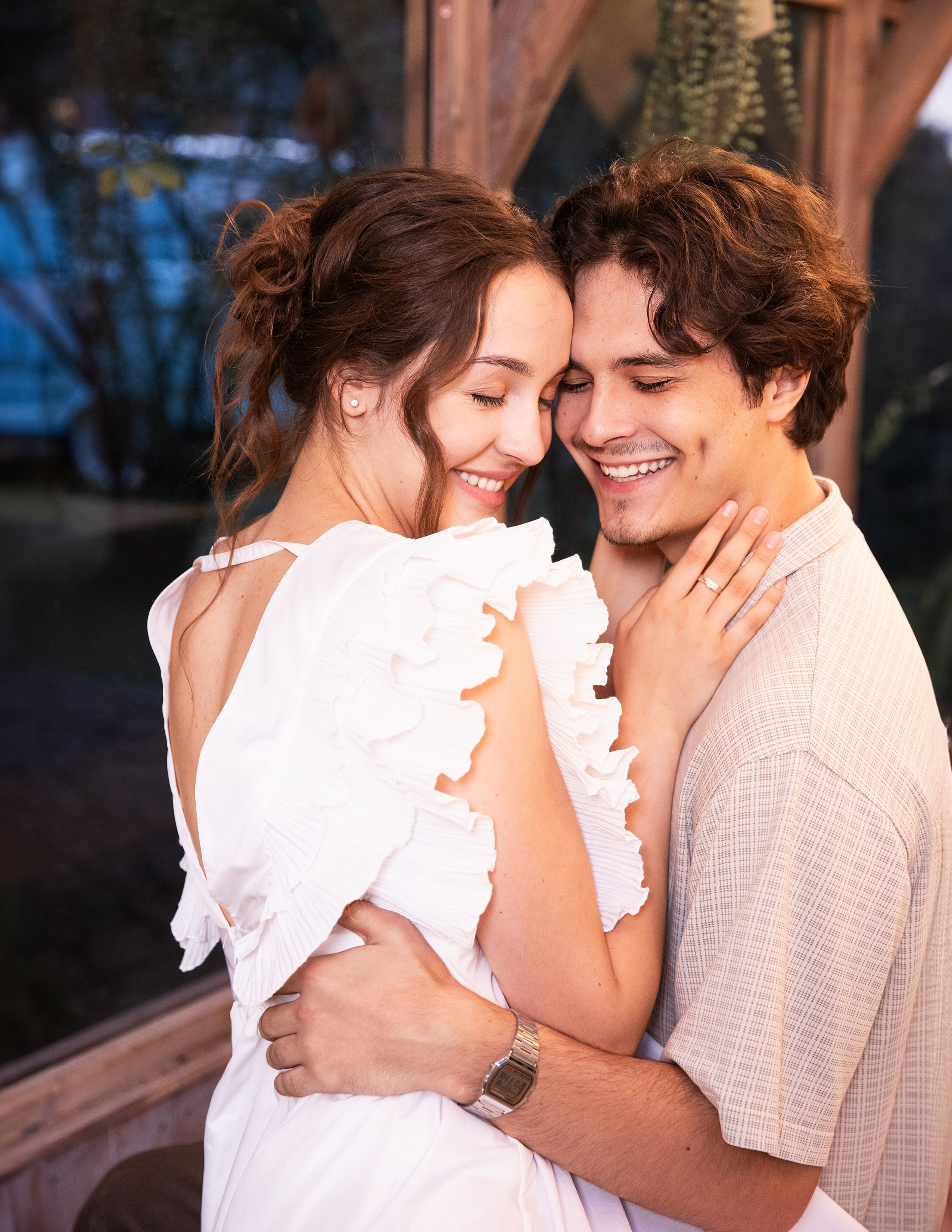 Весільна фотозйомка в садовому будиночку. Сімейний та дитячий фотограф Київ, Ірпінь, Буча — Галина Пивоварова