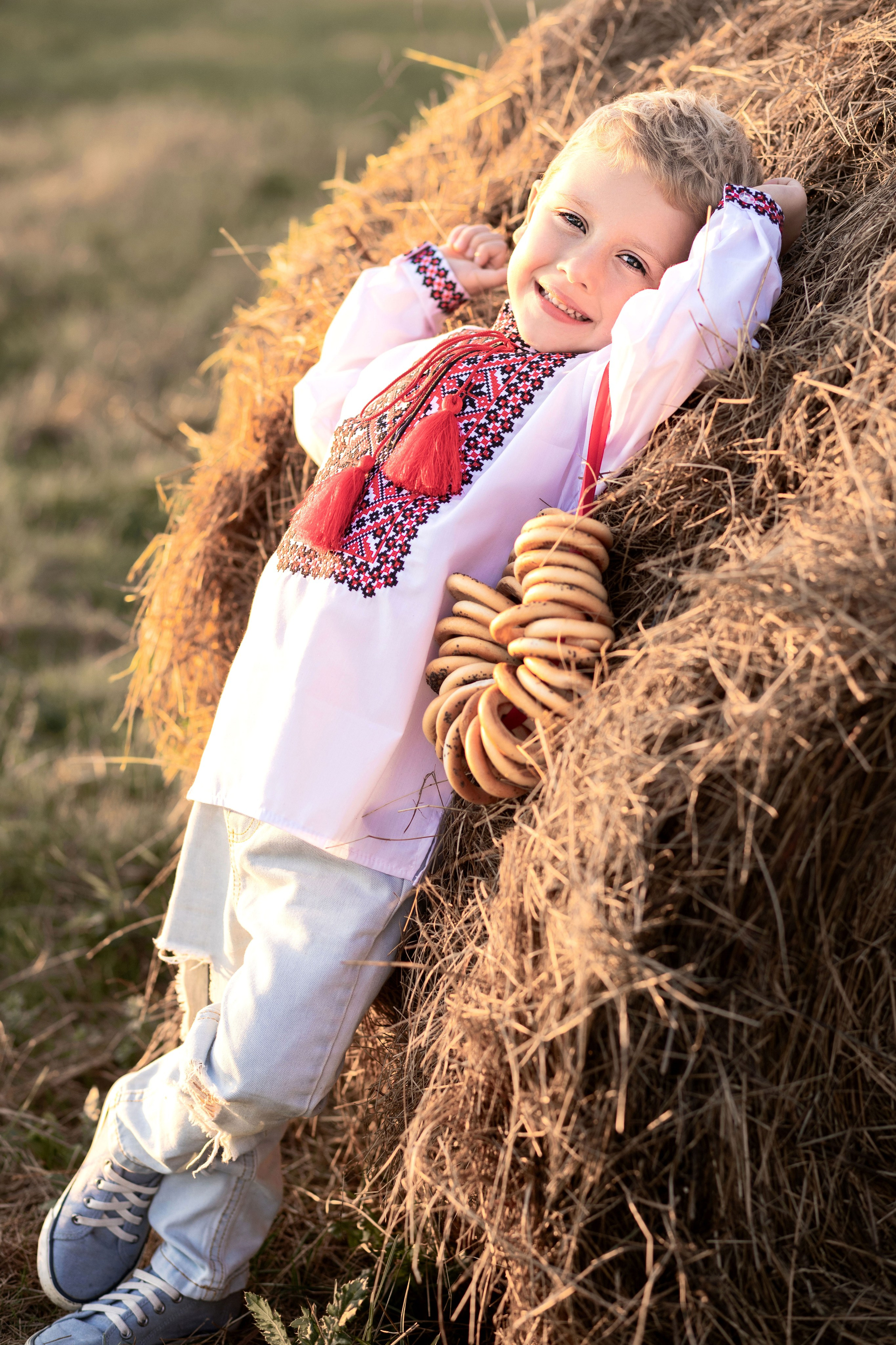 Сімейна фотопрогулянка полем. Сімейний та дитячий фотограф Київ, Ірпінь, Буча — Галина Пивоварова