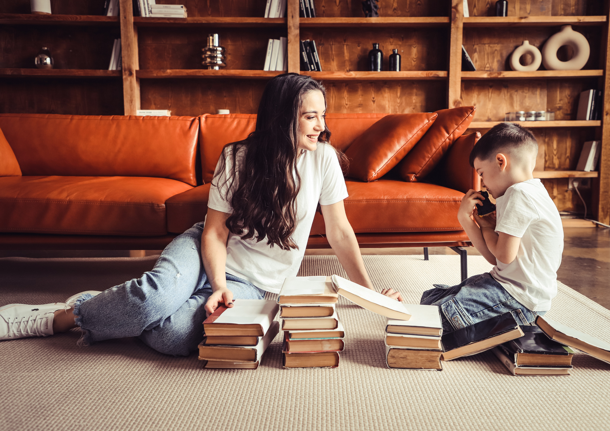 Фотосесія Аліни та Єгорки «Mom@Son». Сімейний та дитячий фотограф Київ, Ірпінь, Буча — Галина Пивоварова
