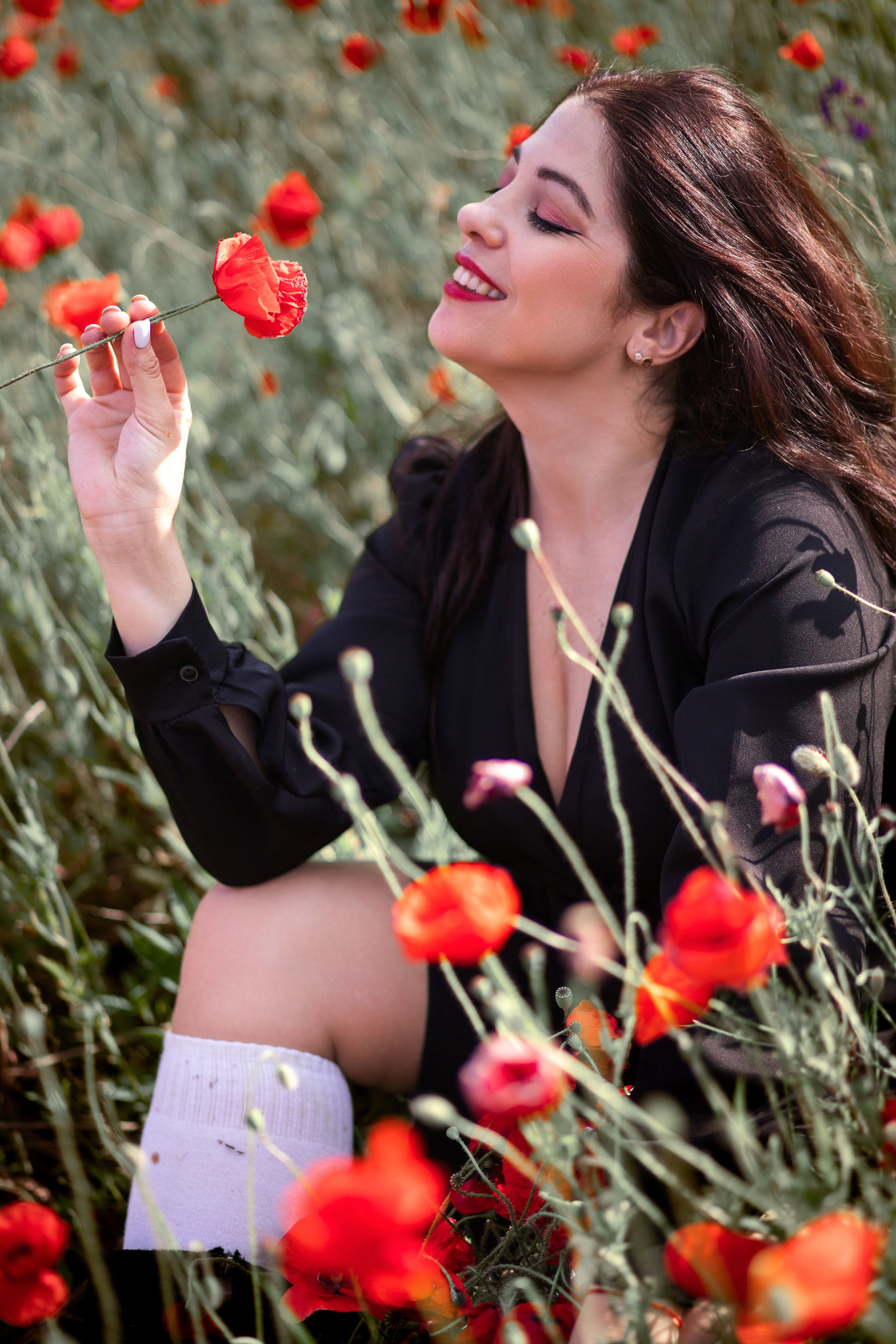 Фотопрогулянка маковим полем з Богданою. Сімейний та дитячий фотограф Київ, Ірпінь, Буча — Галина Пивоварова