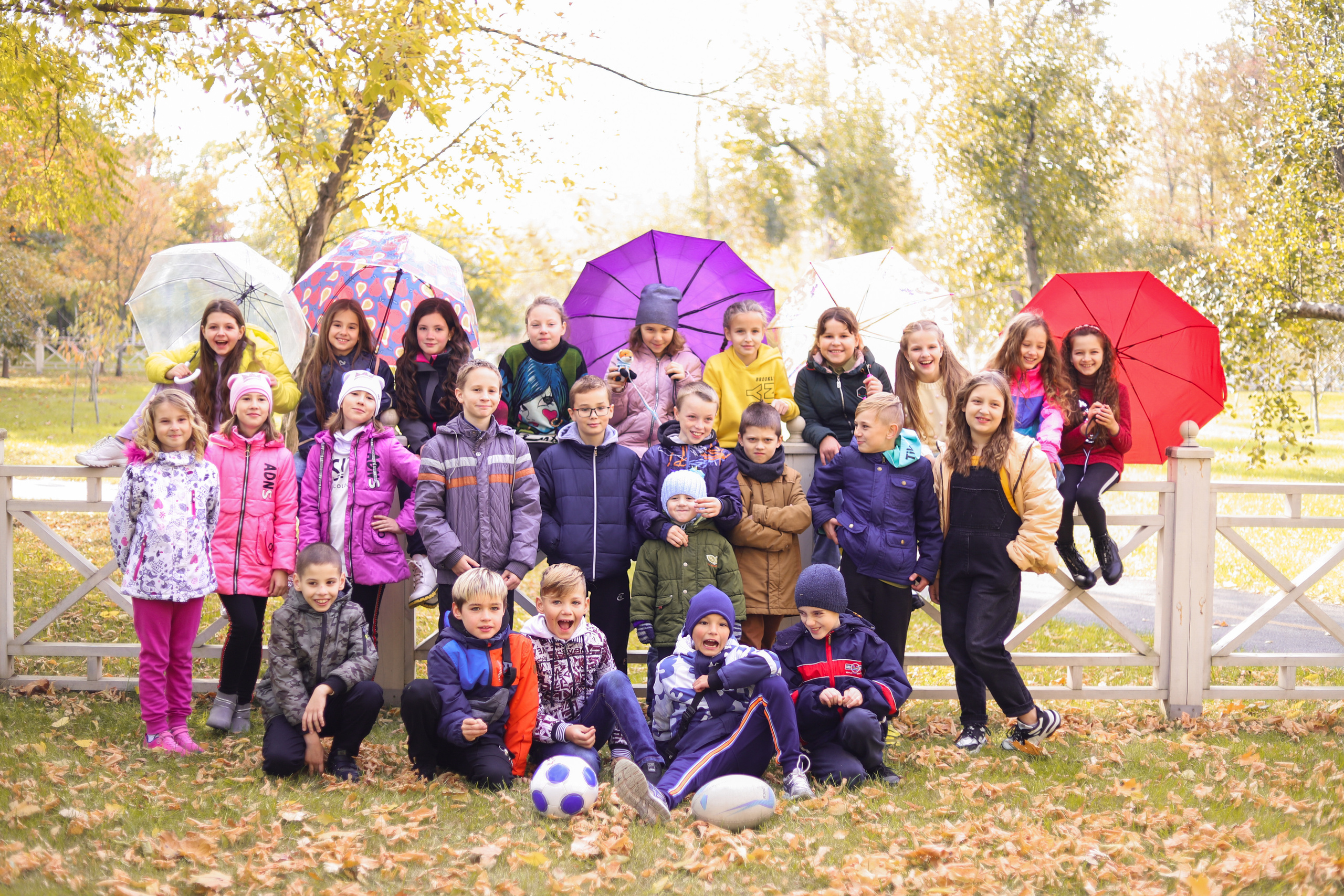 Школьная осенняя фотопрогулка. Сімейний та дитячий фотограф Київ, Ірпінь, Буча — Галина Пивоварова