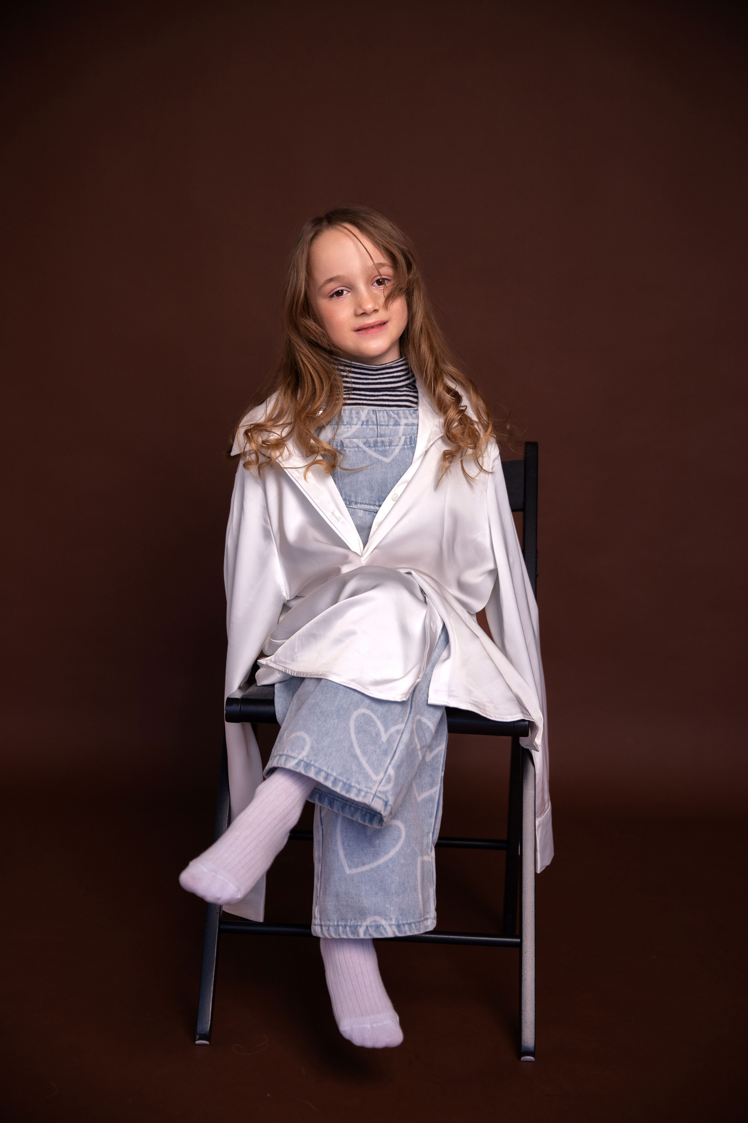 Студійна дитяча фотозйомка з Поліночкою. Сімейний та дитячий фотограф Київ, Ірпінь, Буча — Галина Пивоварова