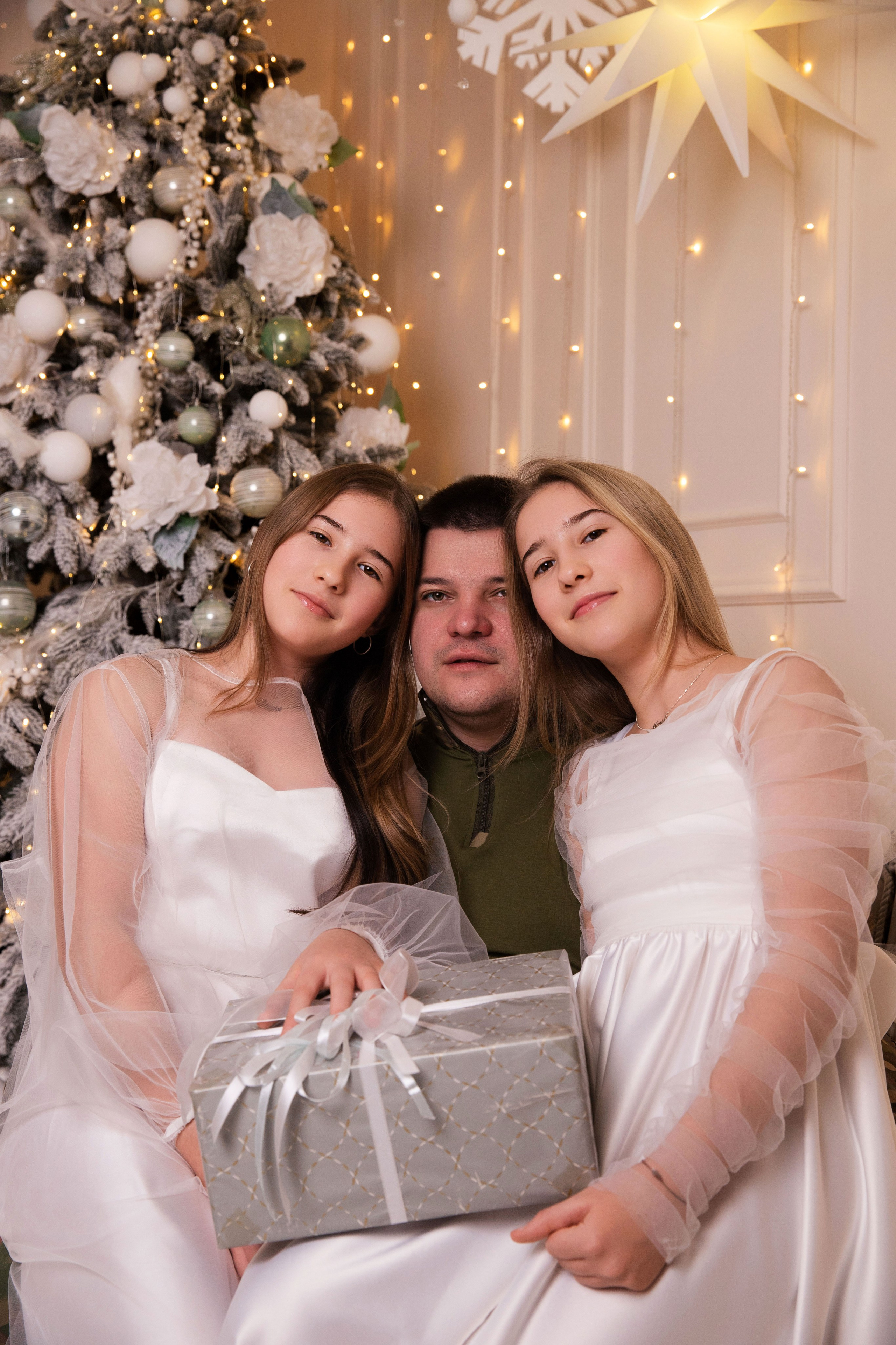 Новорічна зйомка сім"ї Левада. Сімейний та дитячий фотограф Київ, Ірпінь, Буча — Галина Пивоварова