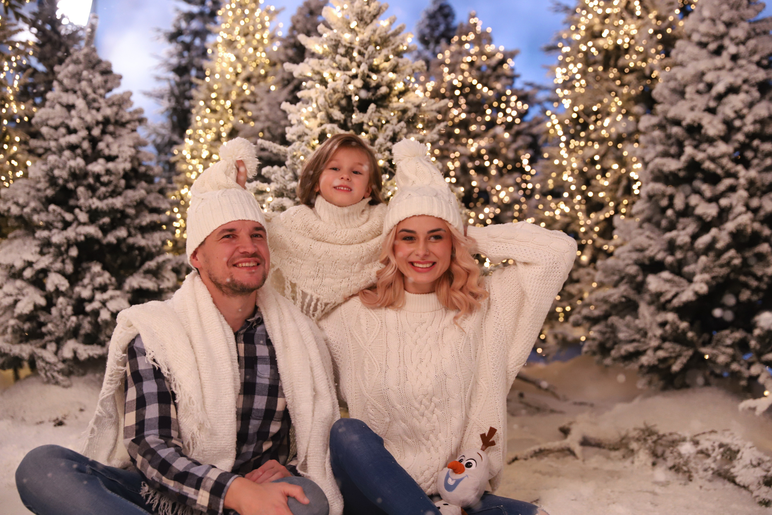 Фотосессия в заснеженном лесу. Сімейний та дитячий фотограф Київ, Ірпінь, Буча — Галина Пивоварова