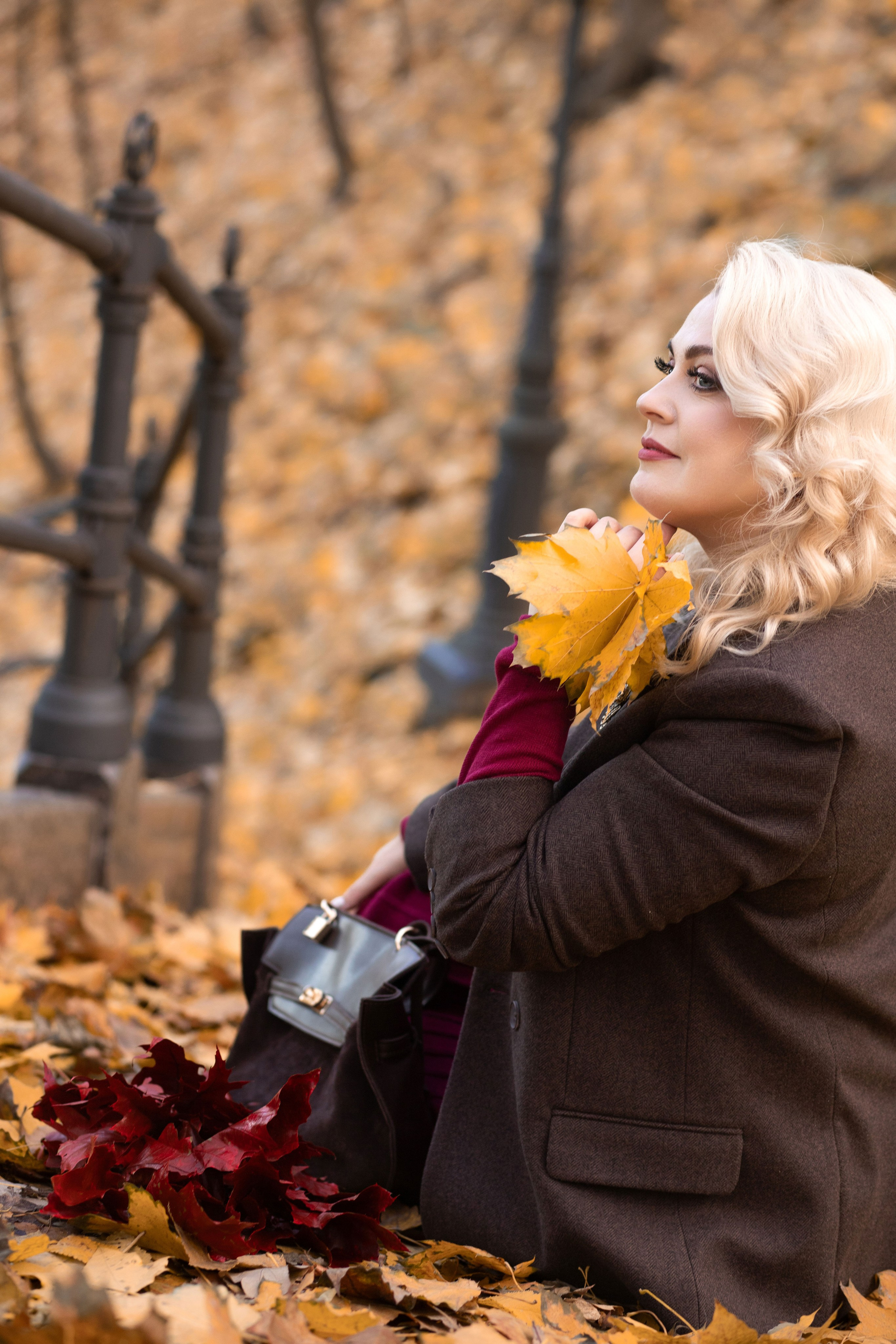 Фотопрогулянка «Теплий листопад». Сімейний та дитячий фотограф Київ, Ірпінь, Буча — Галина Пивоварова