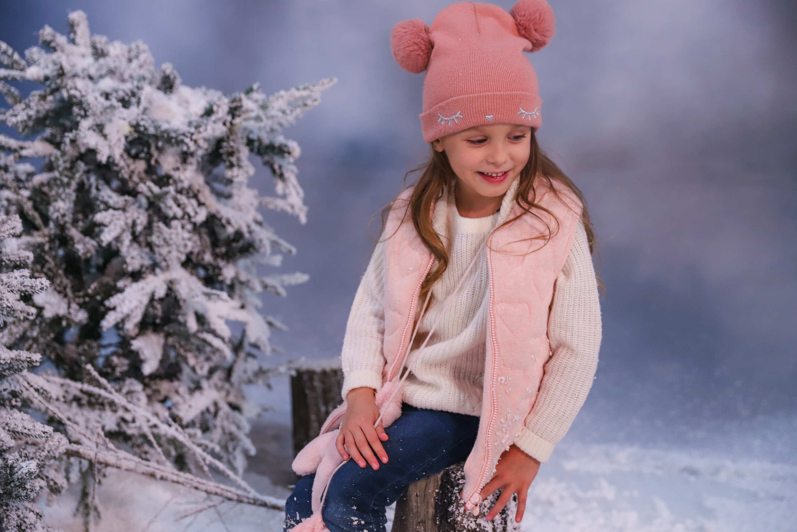 Фотосессия в заснеженном лесу. Сімейний та дитячий фотограф Київ, Ірпінь, Буча — Галина Пивоварова