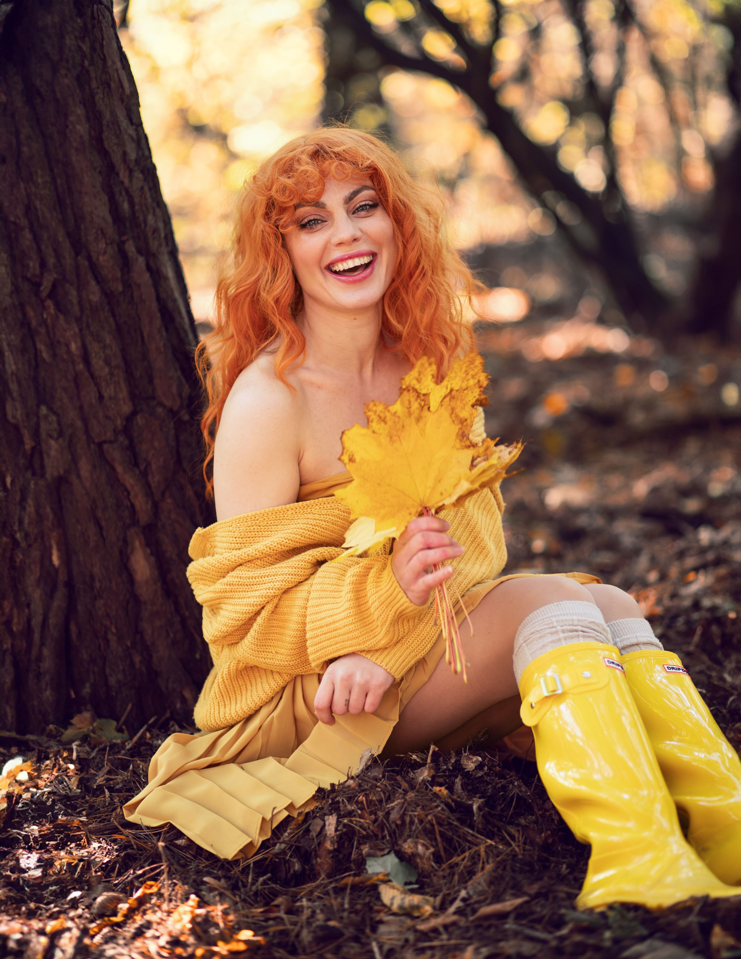 Осінній вайб з Олесею. Сімейний та дитячий фотограф Київ, Ірпінь, Буча — Галина Пивоварова