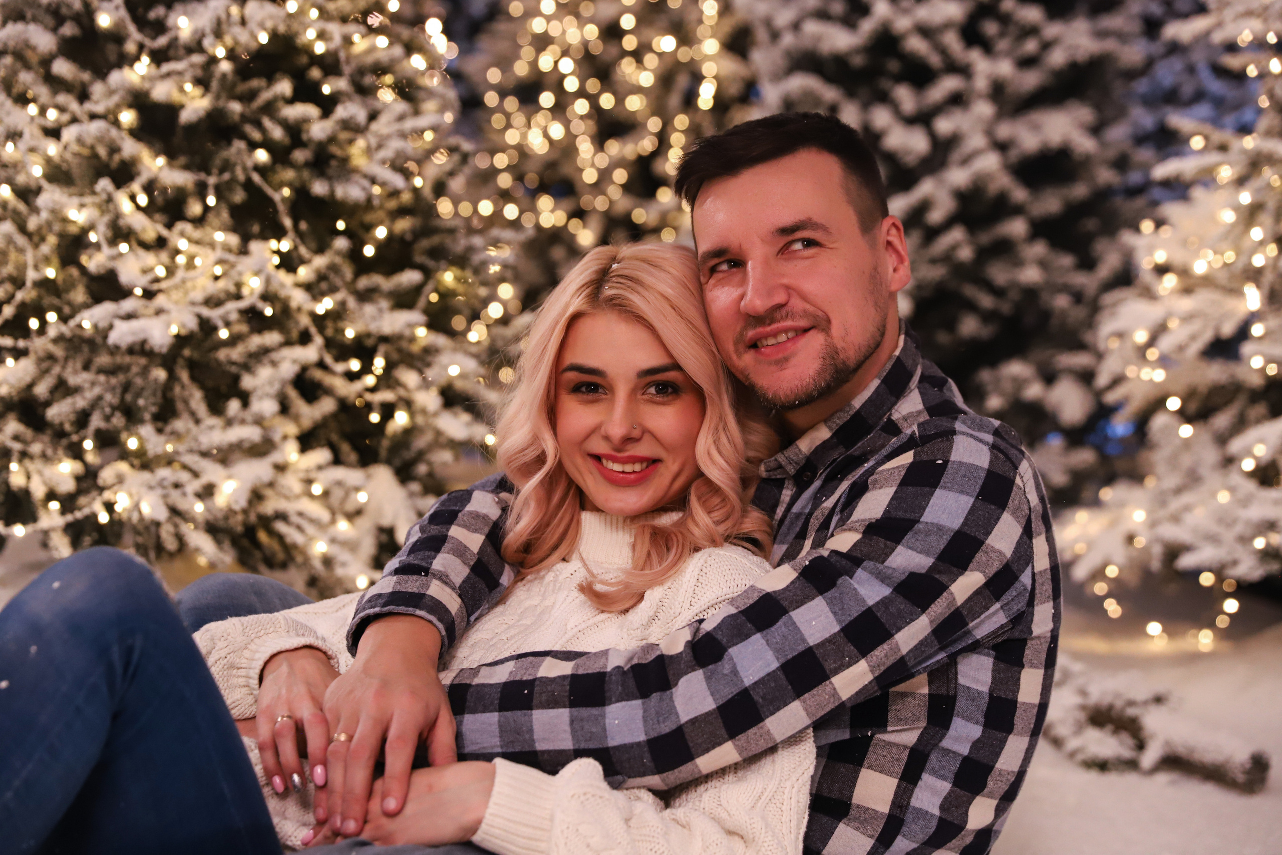 Фотосессия в заснеженном лесу. Сімейний та дитячий фотограф Київ, Ірпінь, Буча — Галина Пивоварова