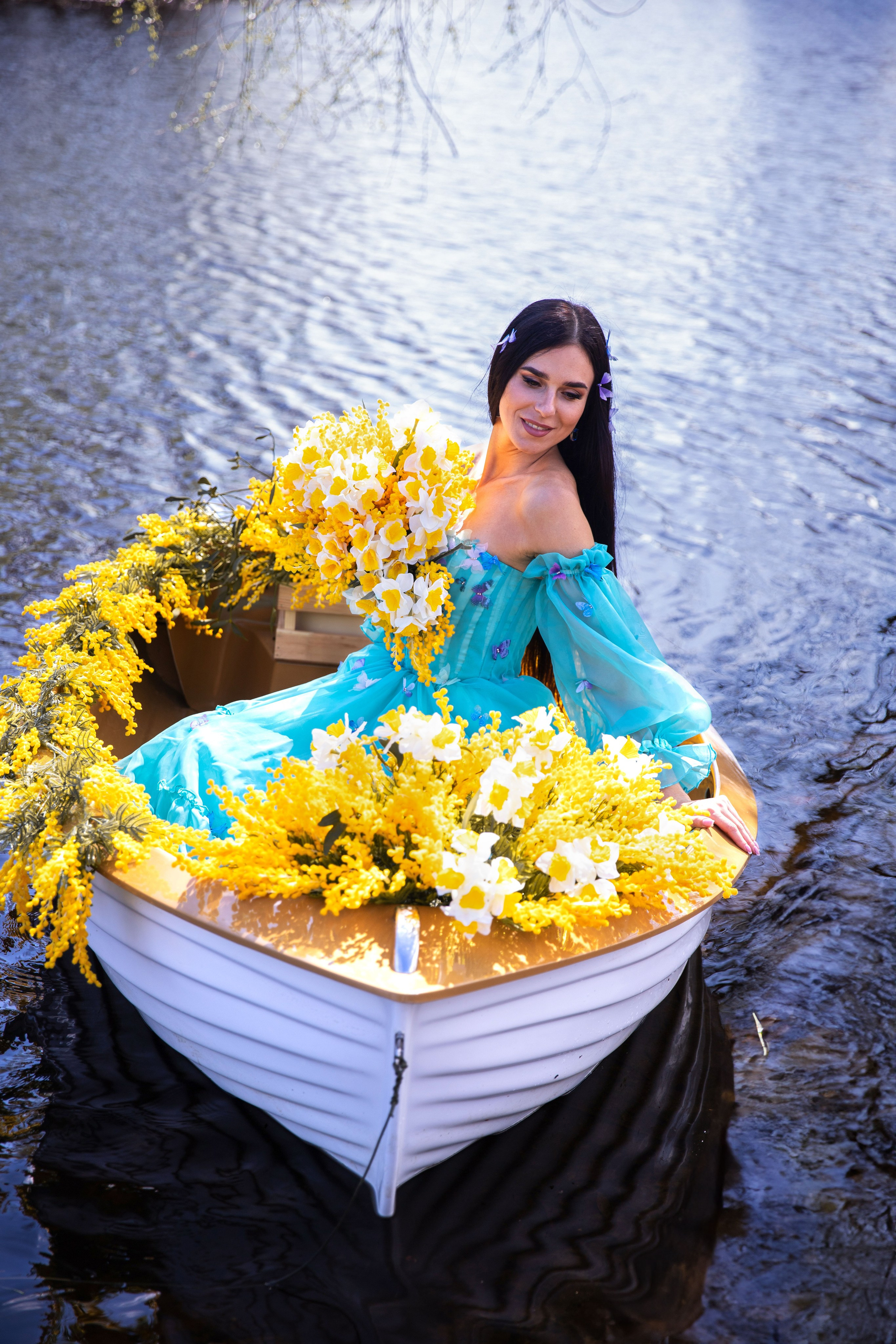 Жіноча фотозйомка «Весняне натхнення». Сімейний та дитячий фотограф Київ, Ірпінь, Буча — Галина Пивоварова