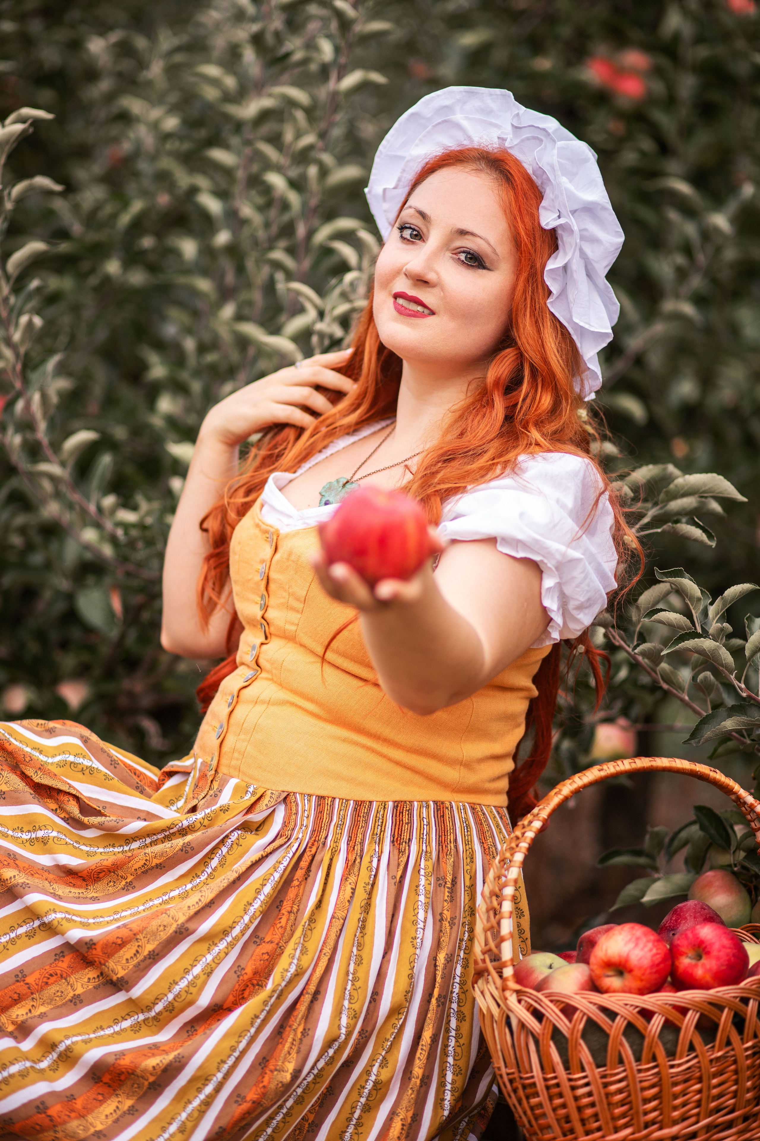 Жіноча фотозйомка з Марією «Краса стиглих фруктів». Сімейний та дитячий фотограф Київ, Ірпінь, Буча — Галина Пивоварова
