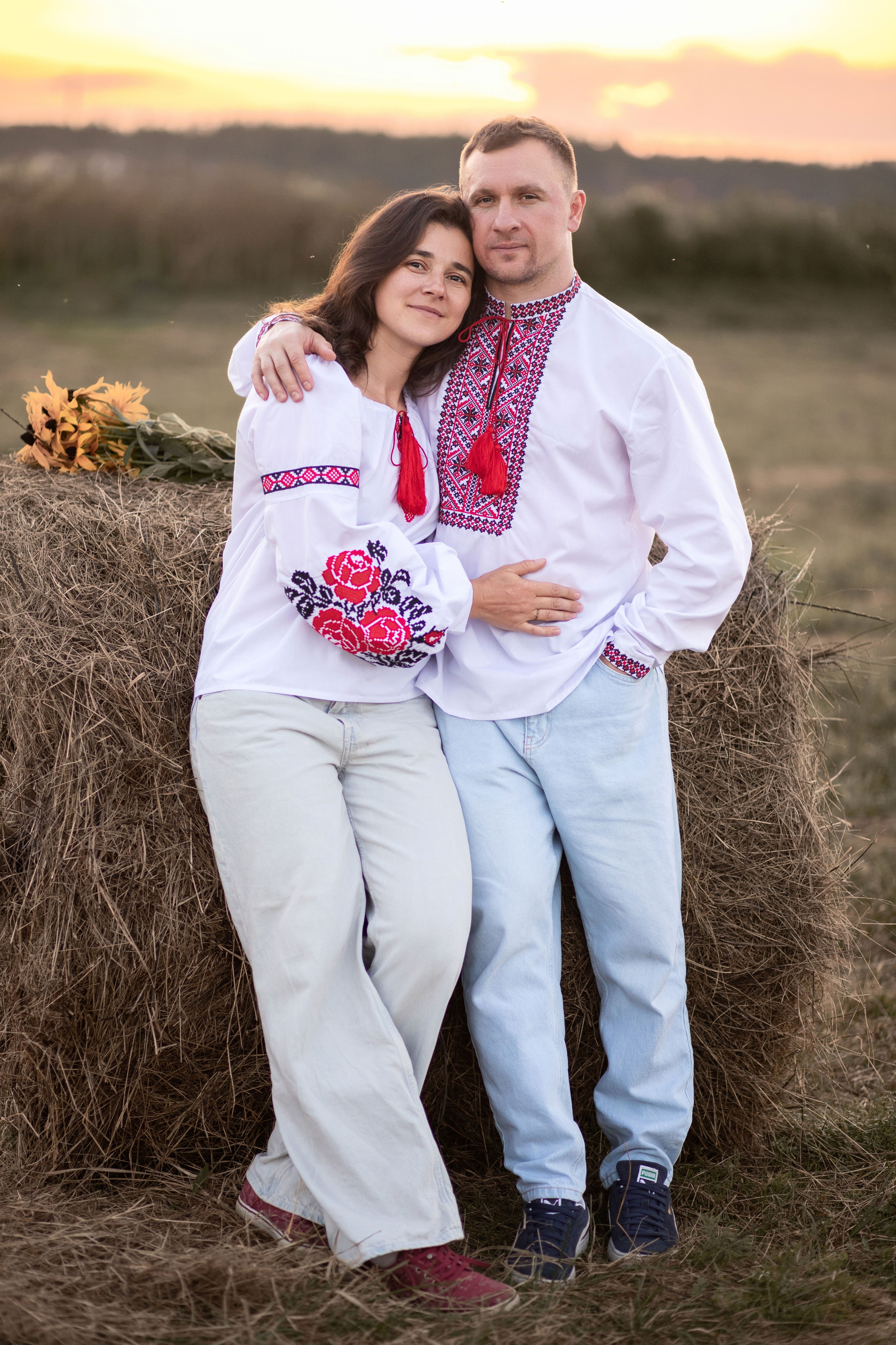 Сімейна фотопрогулянка полем. Сімейний та дитячий фотограф Київ, Ірпінь, Буча — Галина Пивоварова