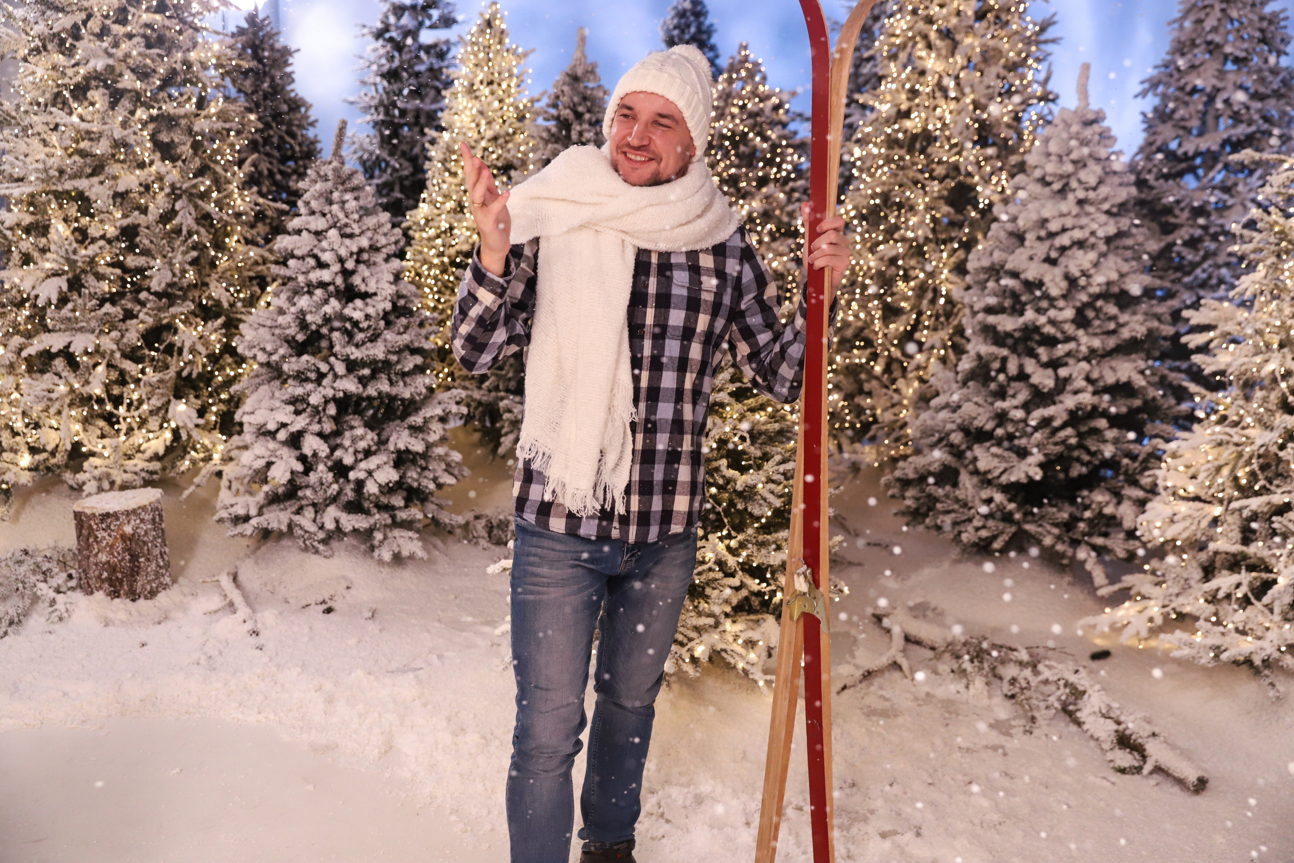 Фотосессия в заснеженном лесу. Сімейний та дитячий фотограф Київ, Ірпінь, Буча — Галина Пивоварова