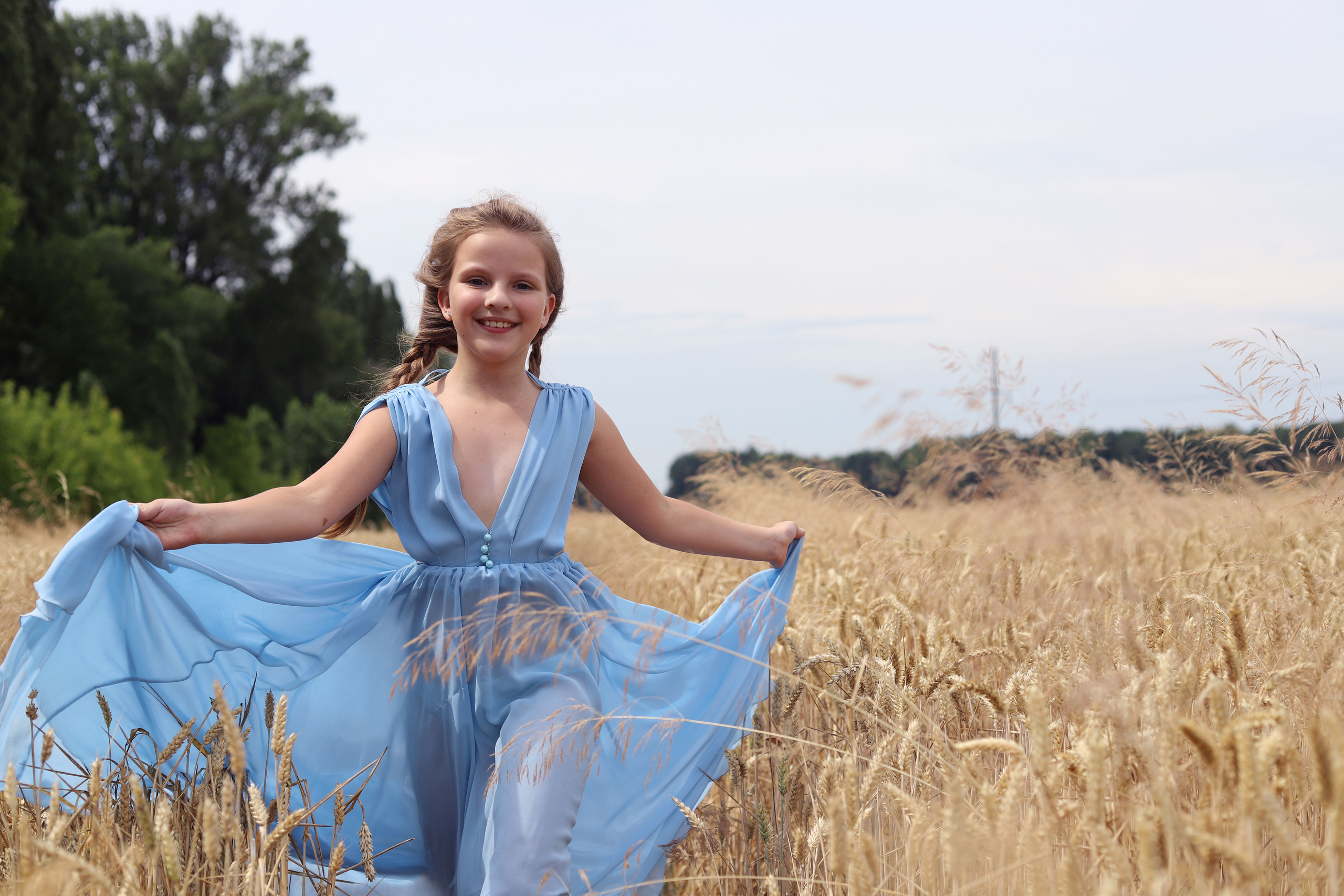 Фотосессия в пшеничном поле. Сімейний та дитячий фотограф Київ, Ірпінь, Буча — Галина Пивоварова