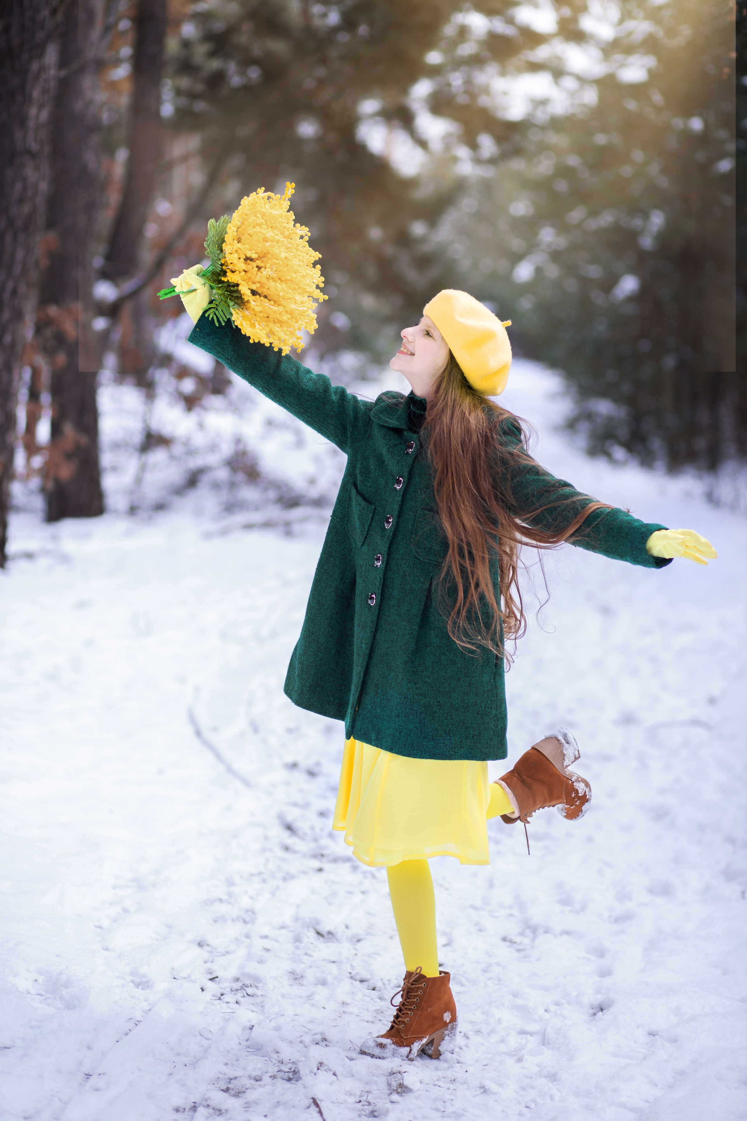 Фотозйомка «Перші квіти весни». Сімейний та дитячий фотограф Київ, Ірпінь, Буча — Галина Пивоварова