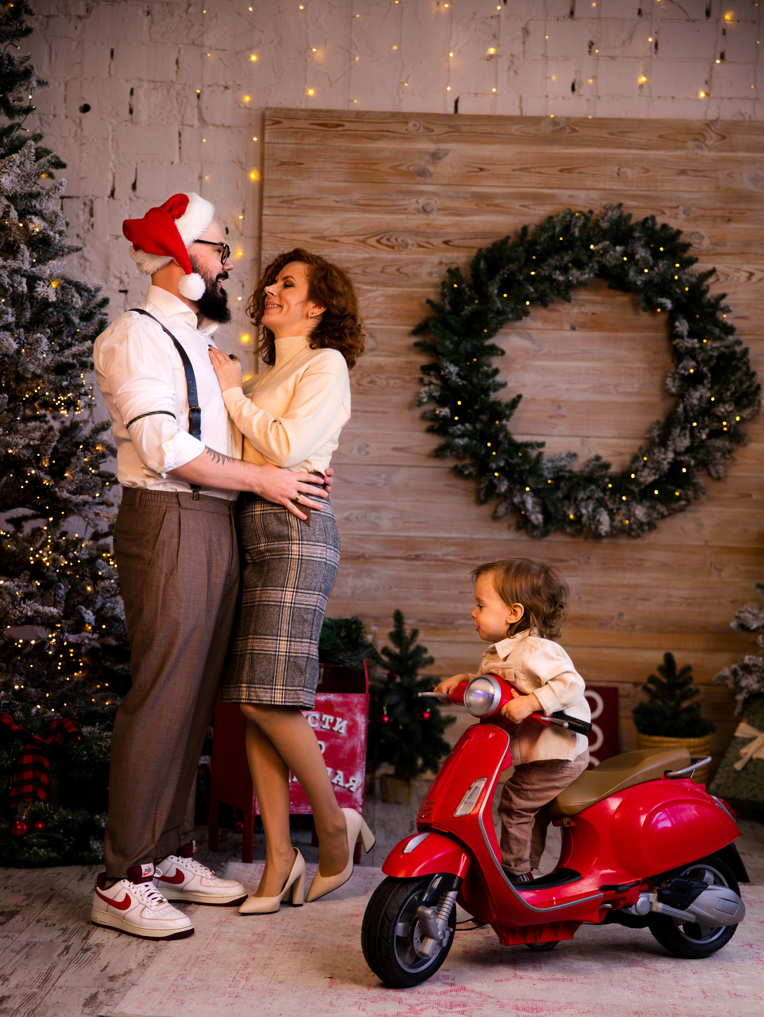 Новорічна сімейна фотозйомка. Сімейний та дитячий фотограф Київ, Ірпінь, Буча — Галина Пивоварова
