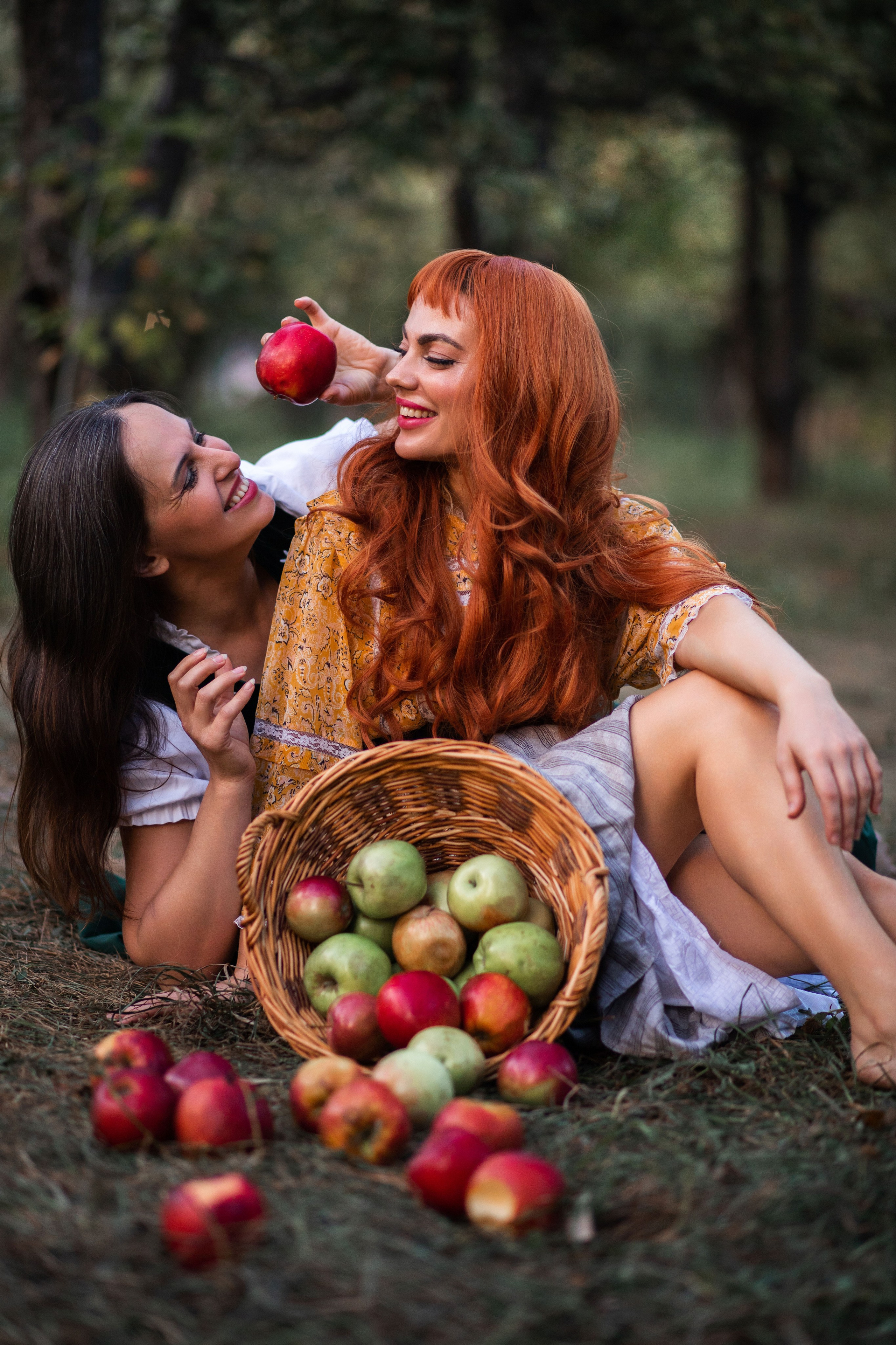 Фотозйомка в осінньому яблуневому саду. Сімейний та дитячий фотограф Київ, Ірпінь, Буча — Галина Пивоварова
