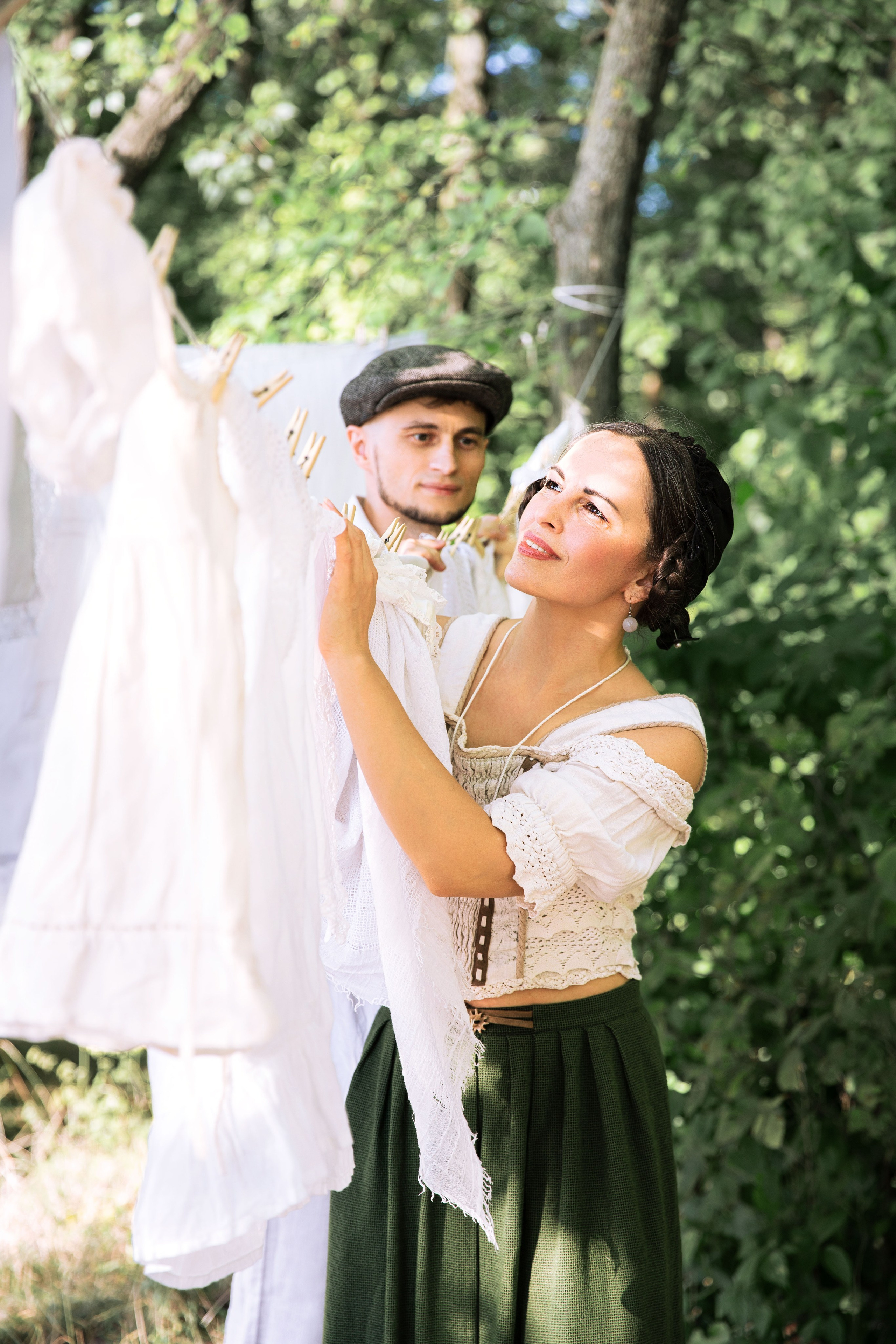 Фотозйомка lovestory «Прання з Юлею та Кірілом». Сімейний та дитячий фотограф Київ, Ірпінь, Буча — Галина Пивоварова