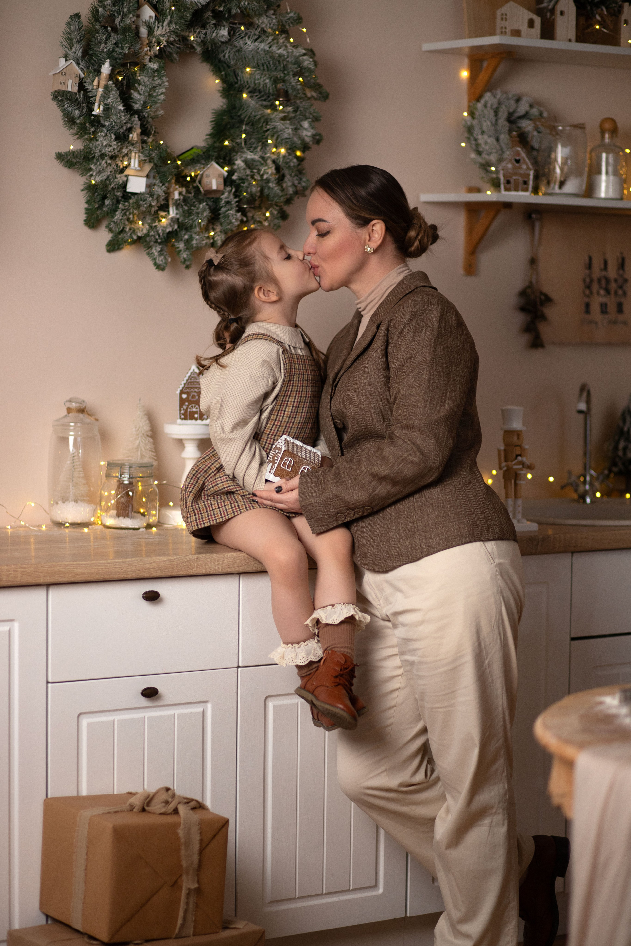 Різдвяний фотовечір з Машенькою. Сімейний та дитячий фотограф Київ, Ірпінь, Буча — Галина Пивоварова