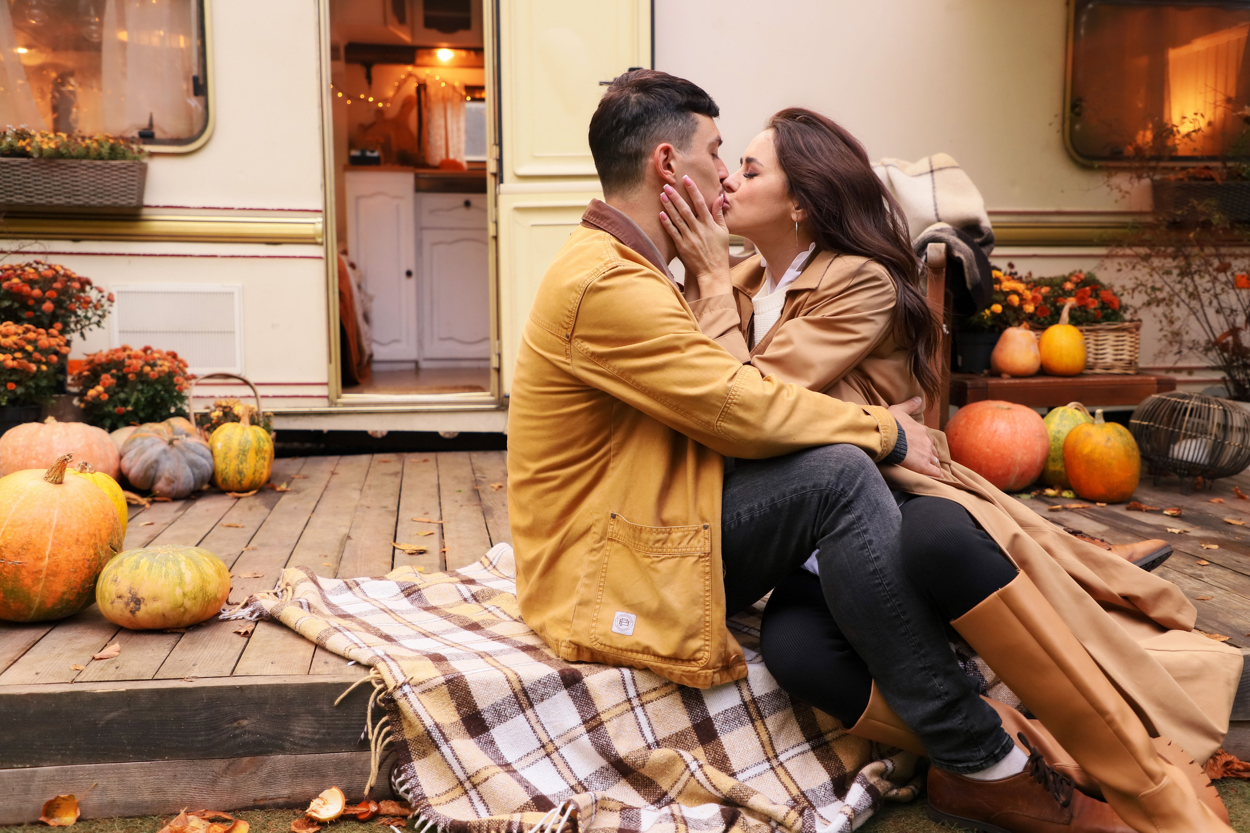 Осіння lovestory Ігоря і Анастасії. Сімейний та дитячий фотограф Київ, Ірпінь, Буча — Галина Пивоварова