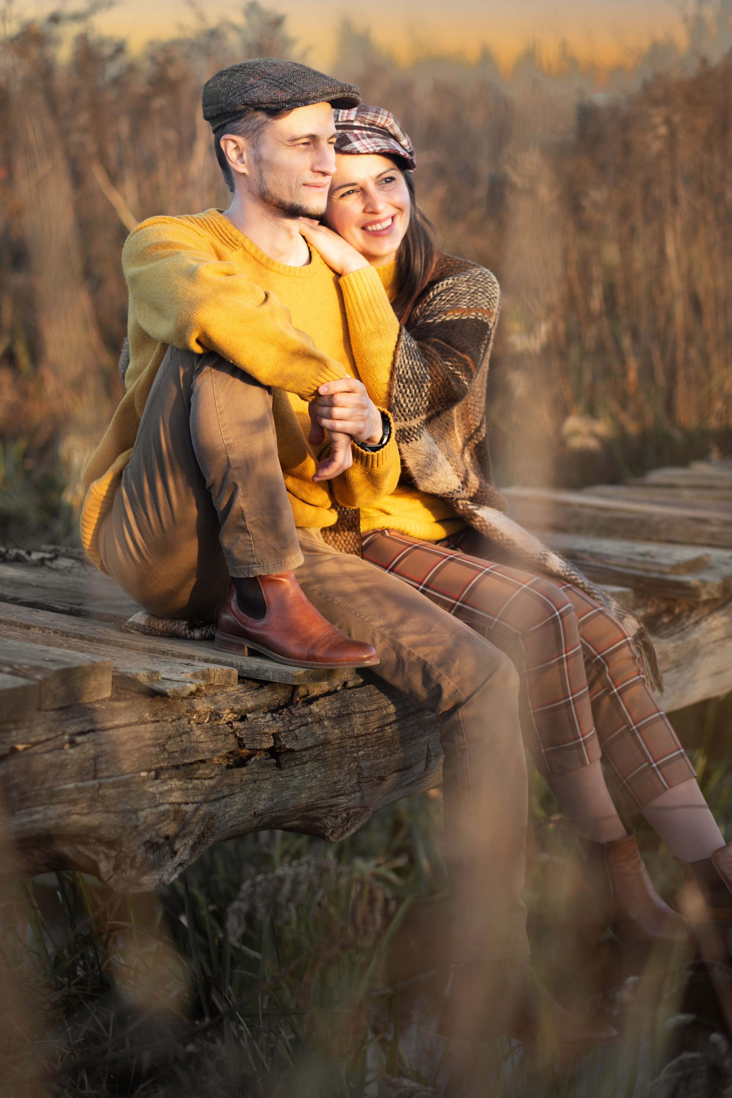 Осіння фотозйомка Юлії та Кіріла. Сімейний та дитячий фотограф Київ, Ірпінь, Буча — Галина Пивоварова