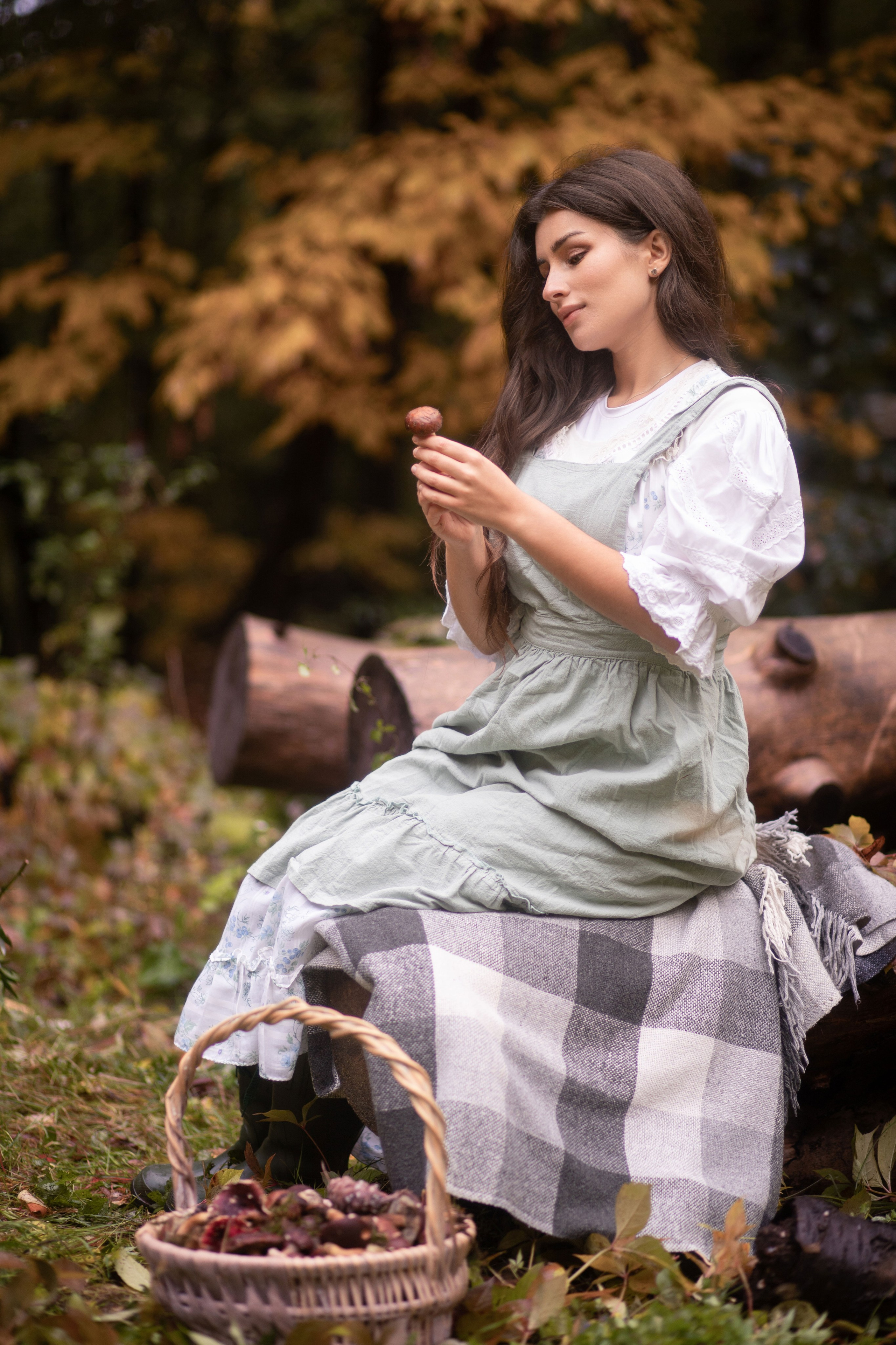 Фотосесія в осінньому лісі з Лідією. Сімейний та дитячий фотограф Київ, Ірпінь, Буча — Галина Пивоварова