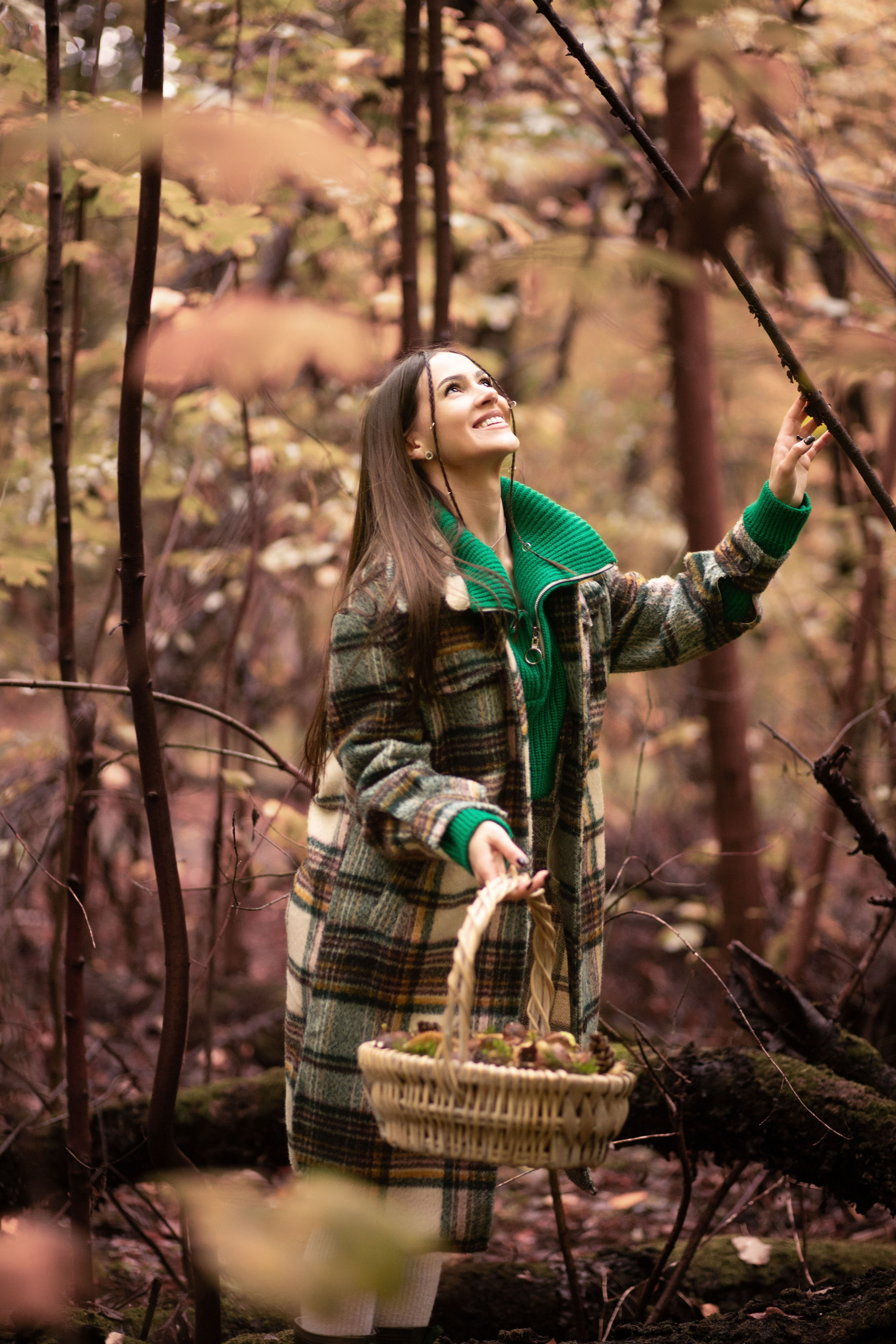 Фотопрогулянка осіннім лісом з Настею. Сімейний та дитячий фотограф Київ, Ірпінь, Буча — Галина Пивоварова