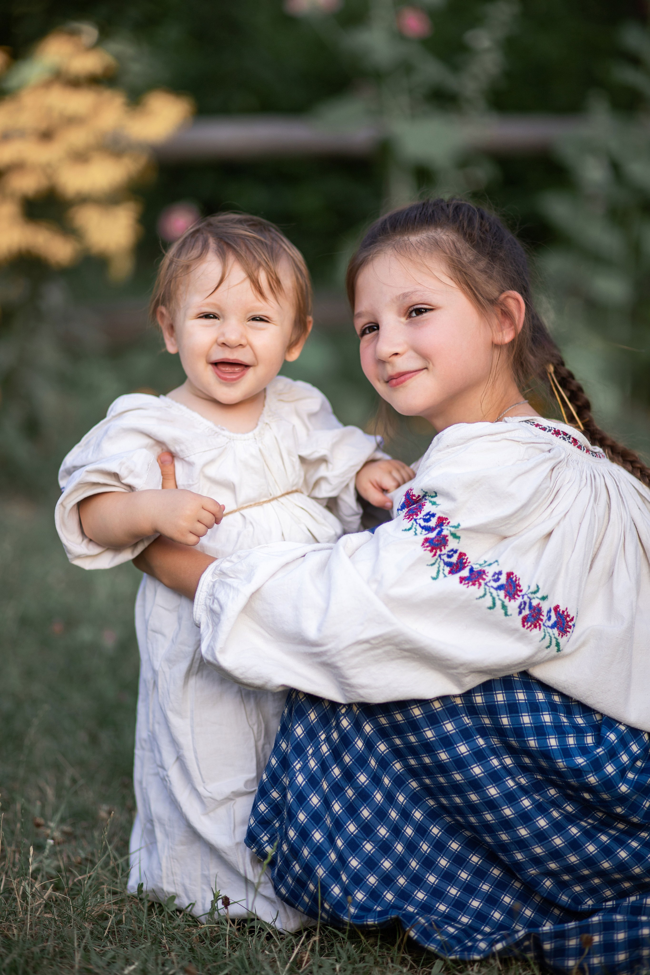 Сімейна фотосесія Надії з малечею в національному стилі. Сімейний та дитячий фотограф Київ, Ірпінь, Буча — Галина Пивоварова