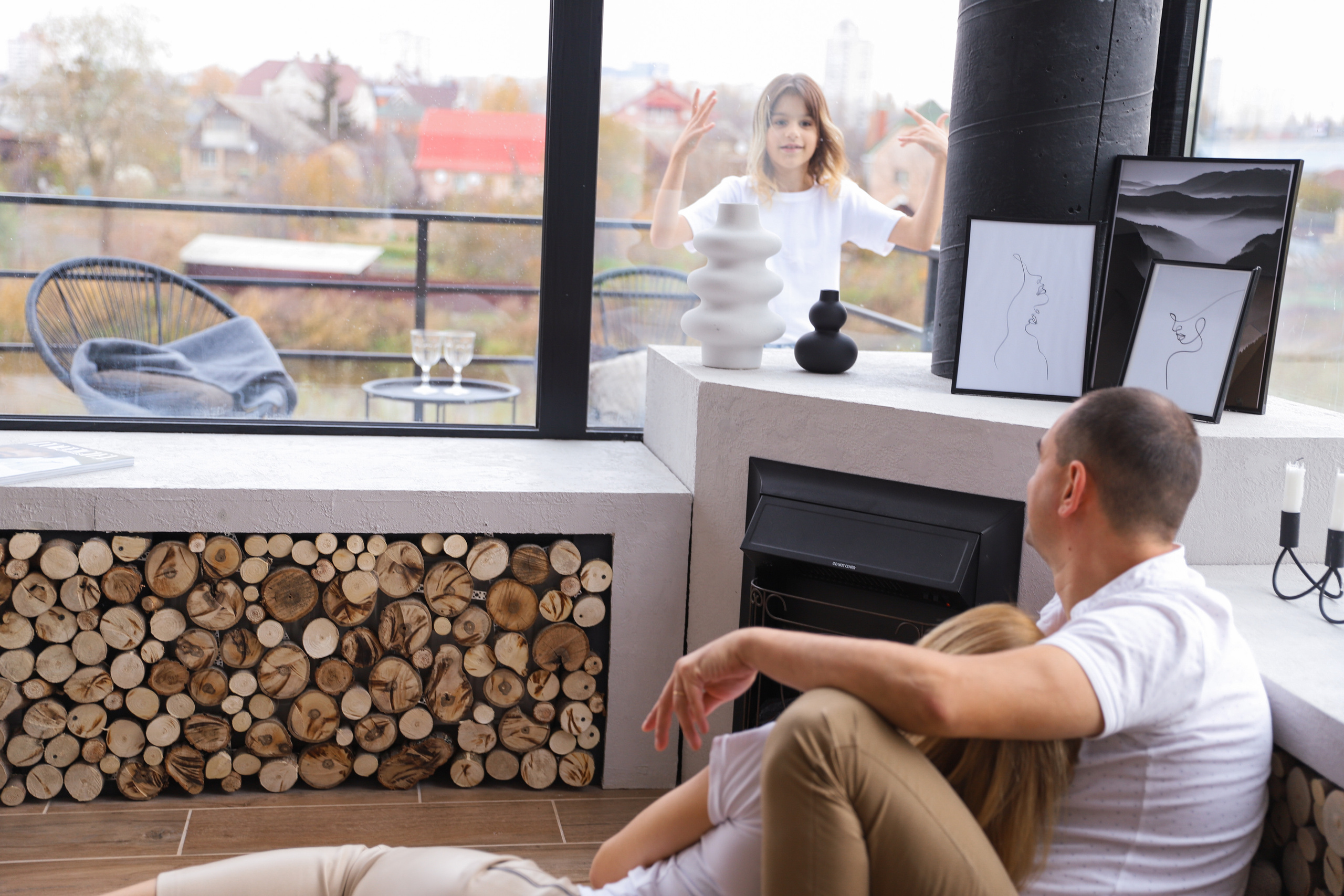 Семейная фотосессия Светланы, Владимира и их доченьки Машеньки. Сімейний та дитячий фотограф Київ, Ірпінь, Буча — Галина Пивоварова