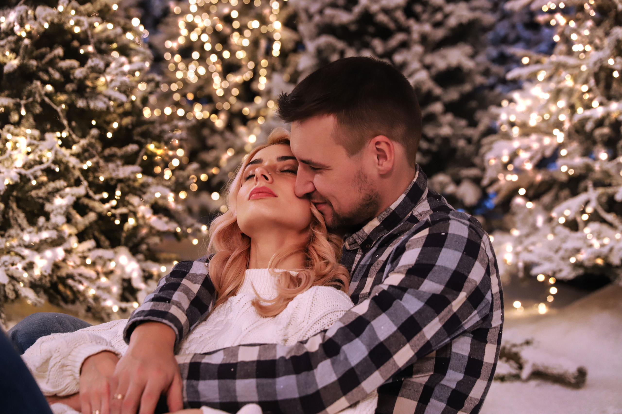 Семейная фотосессия в заснеженном лесу. Сімейний та дитячий фотограф Київ, Ірпінь, Буча — Галина Пивоварова