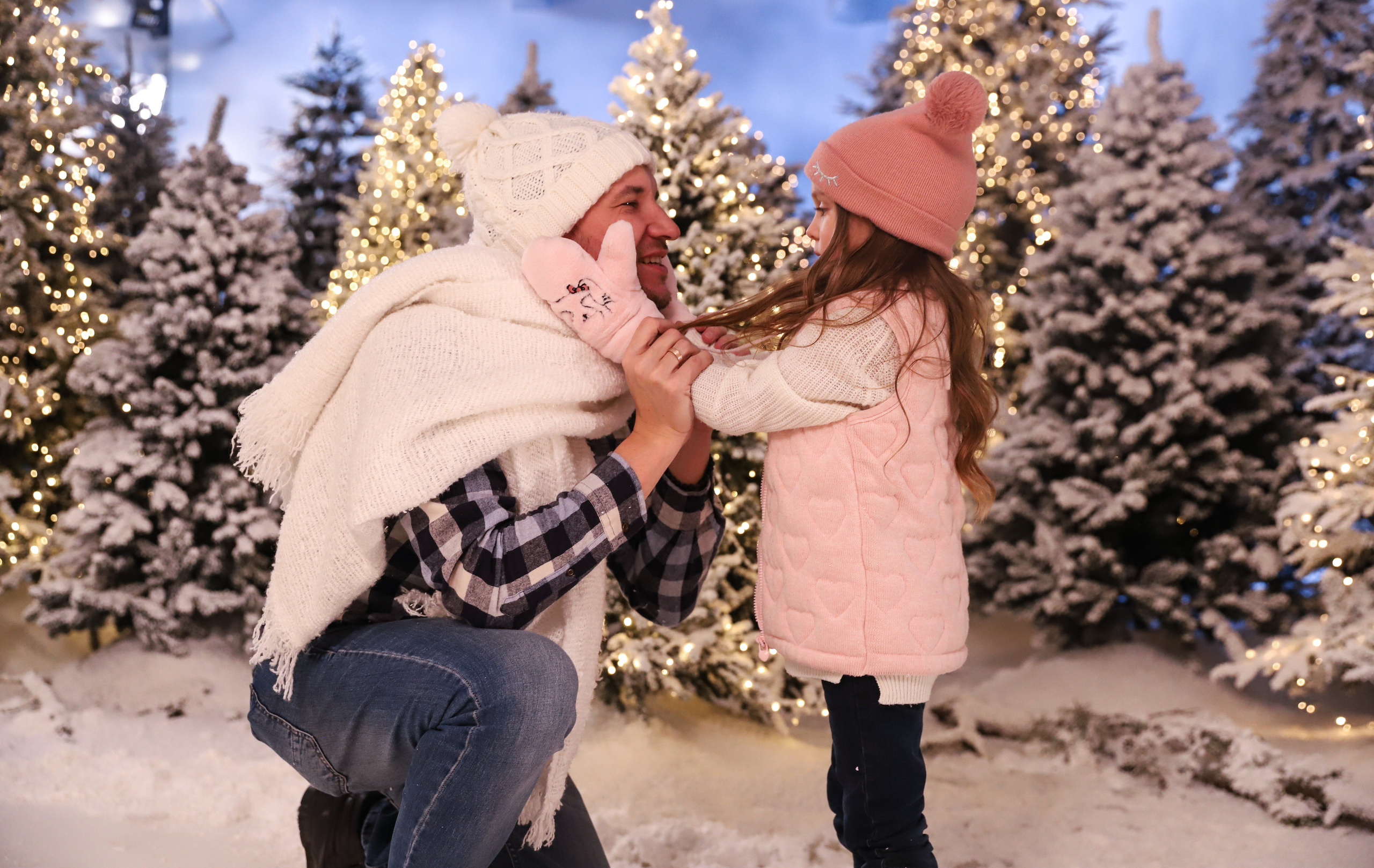 Фотосессия в заснеженном лесу. Сімейний та дитячий фотограф Київ, Ірпінь, Буча — Галина Пивоварова