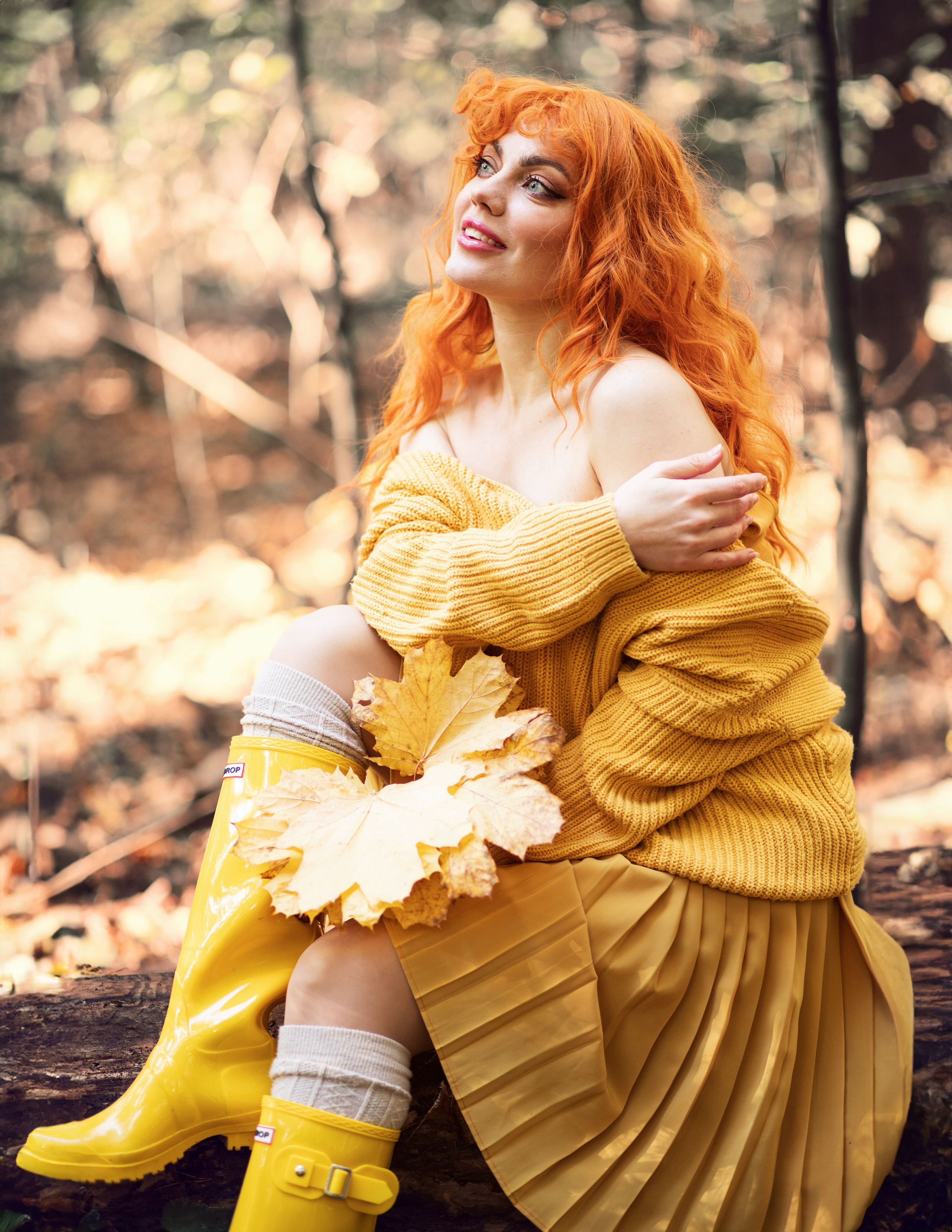 Осінній вайб з Олесею. Сімейний та дитячий фотограф Київ, Ірпінь, Буча — Галина Пивоварова