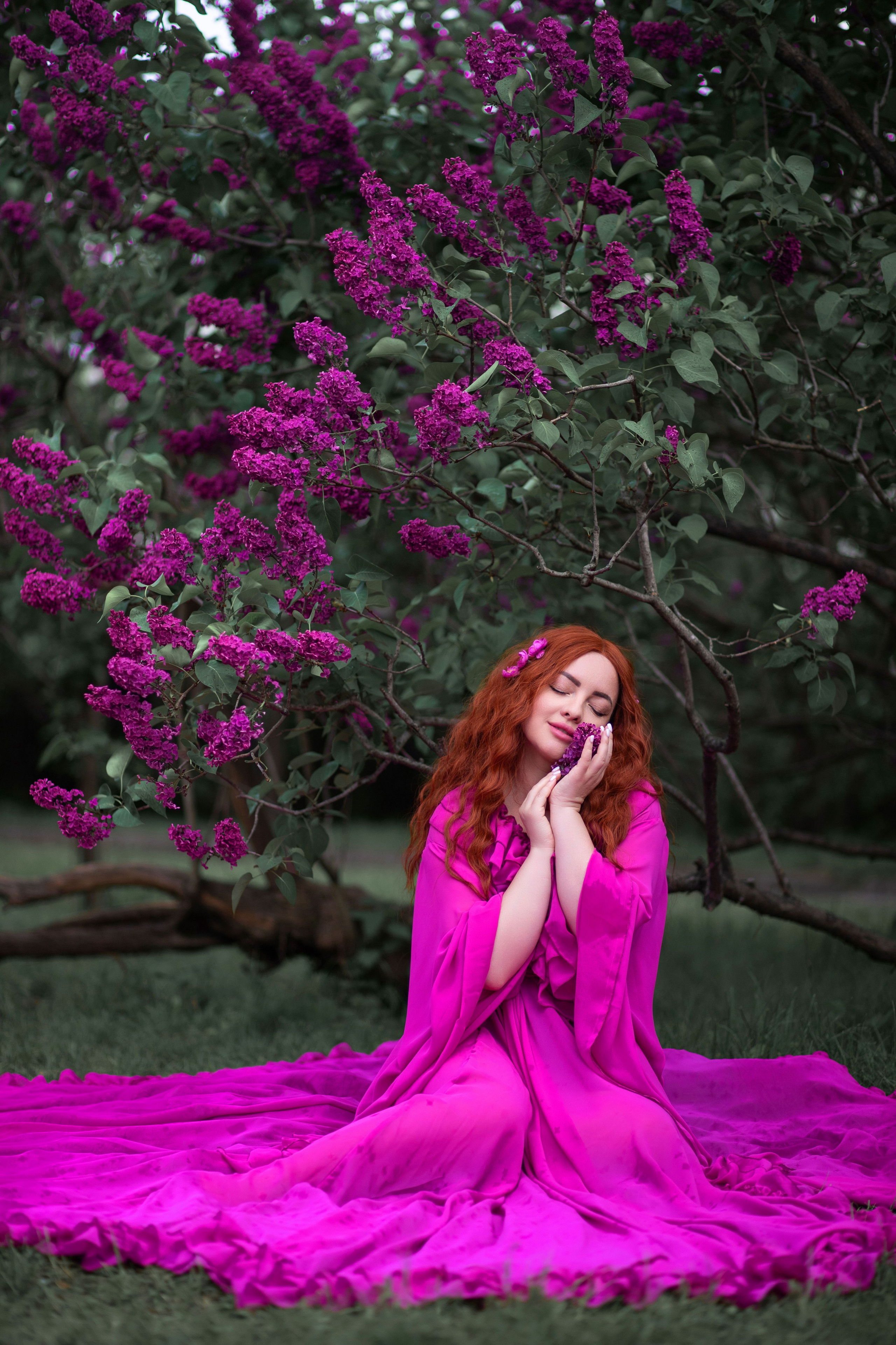 Фотозйомка з Яною «Бузковий запах весни». Сімейний та дитячий фотограф Київ, Ірпінь, Буча — Галина Пивоварова