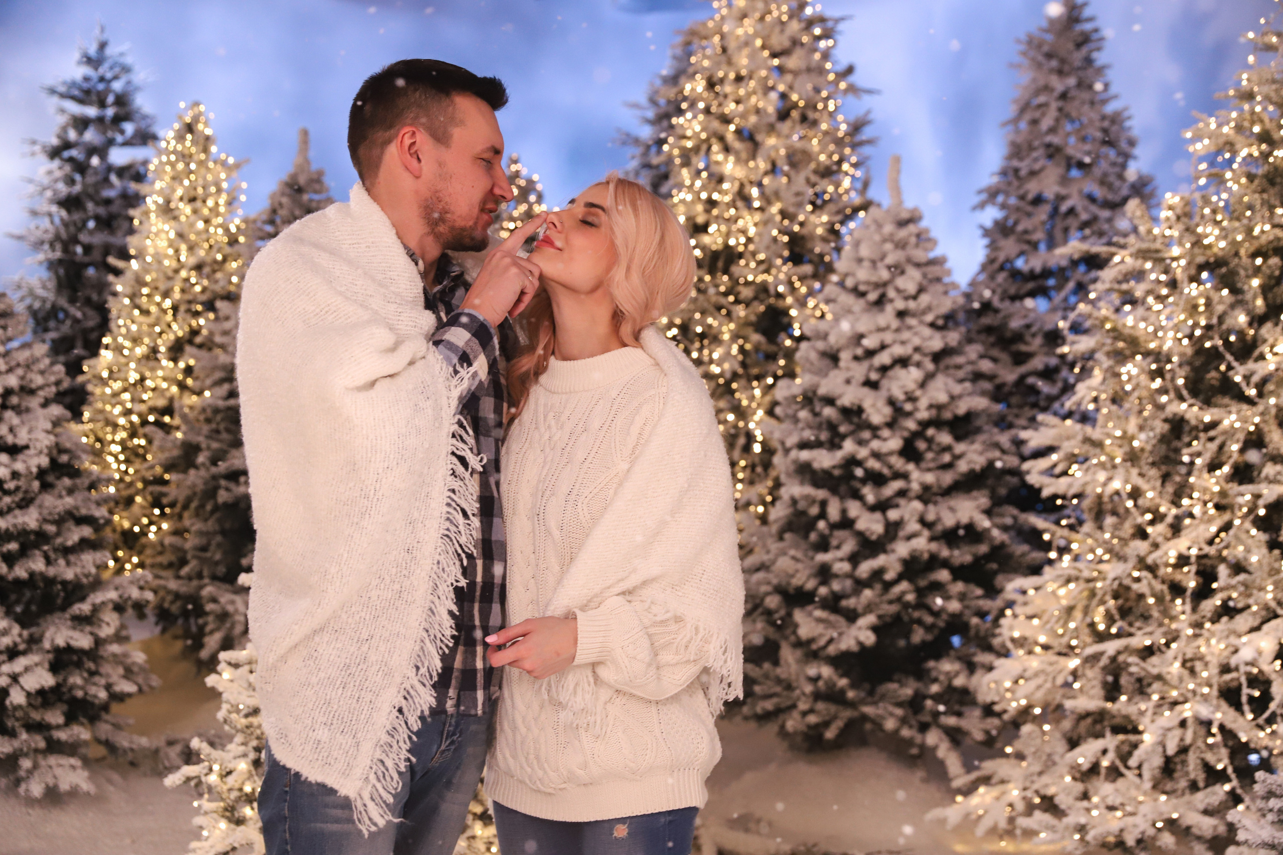 Фотосессия в заснеженном лесу. Сімейний та дитячий фотограф Київ, Ірпінь, Буча — Галина Пивоварова