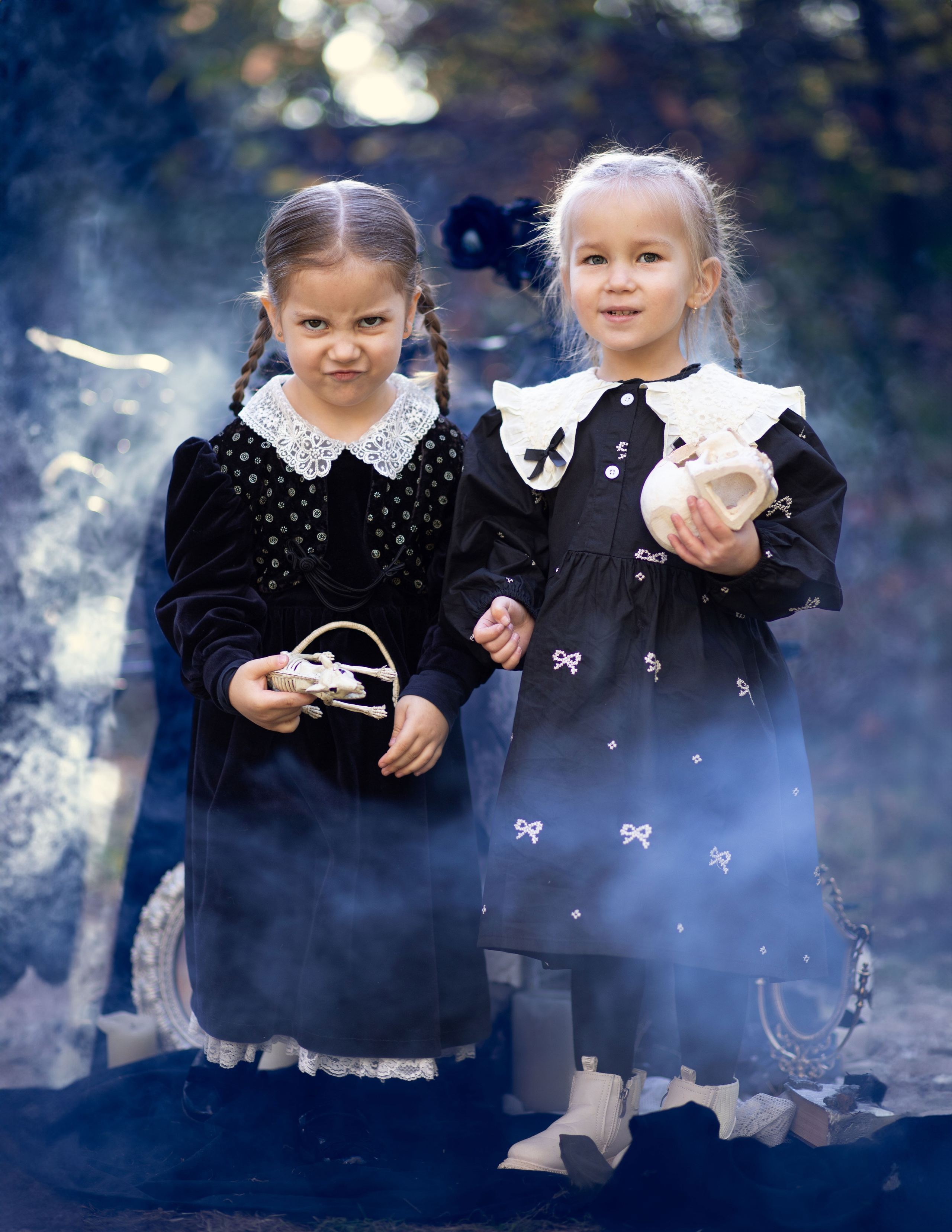 Дитяча фотосесія Містичний Хелловін. Сімейний та дитячий фотограф Київ, Ірпінь, Буча — Галина Пивоварова