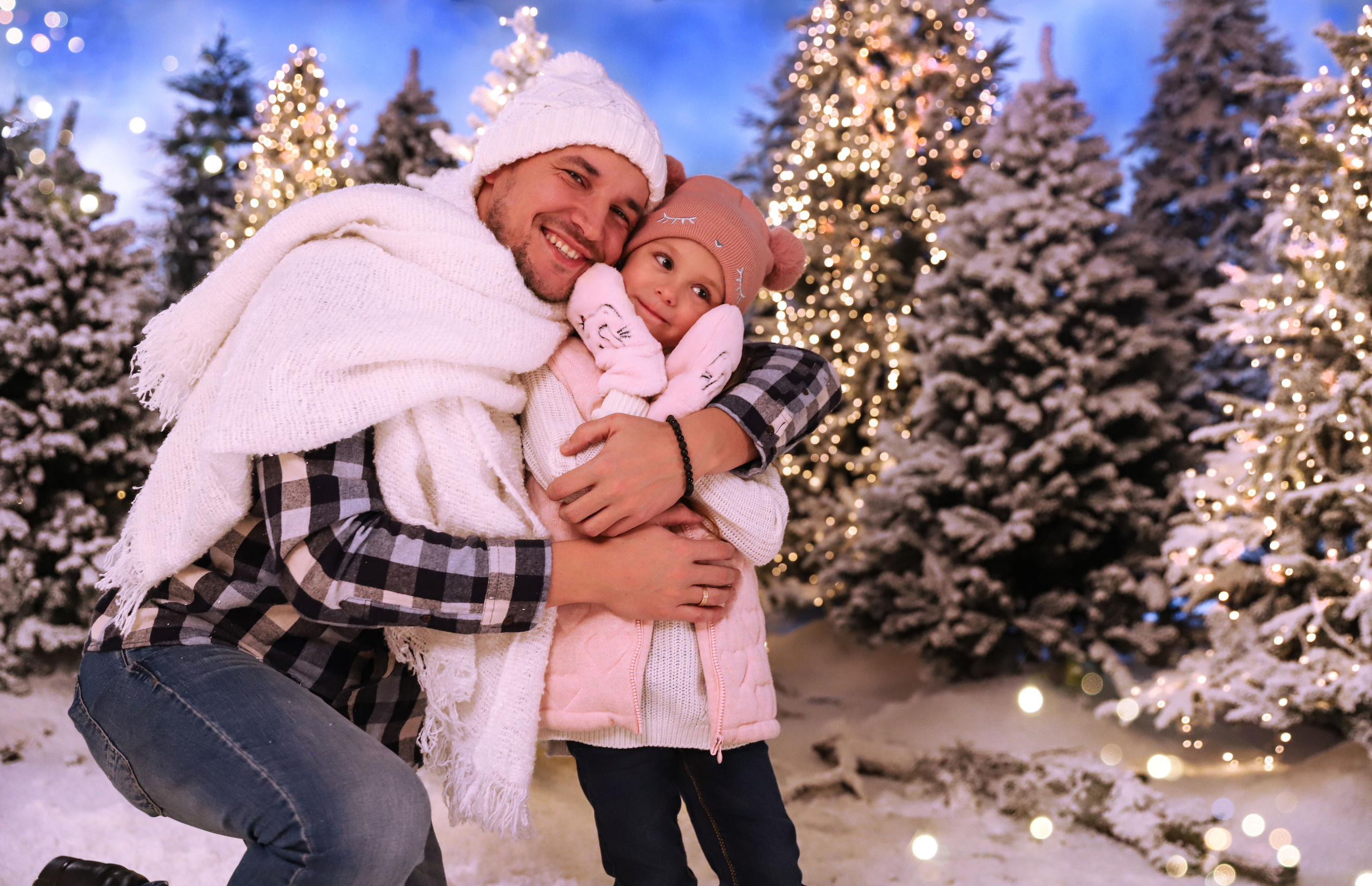 Детская фотосессия в заснеженном лесу. Сімейний та дитячий фотограф Київ, Ірпінь, Буча — Галина Пивоварова