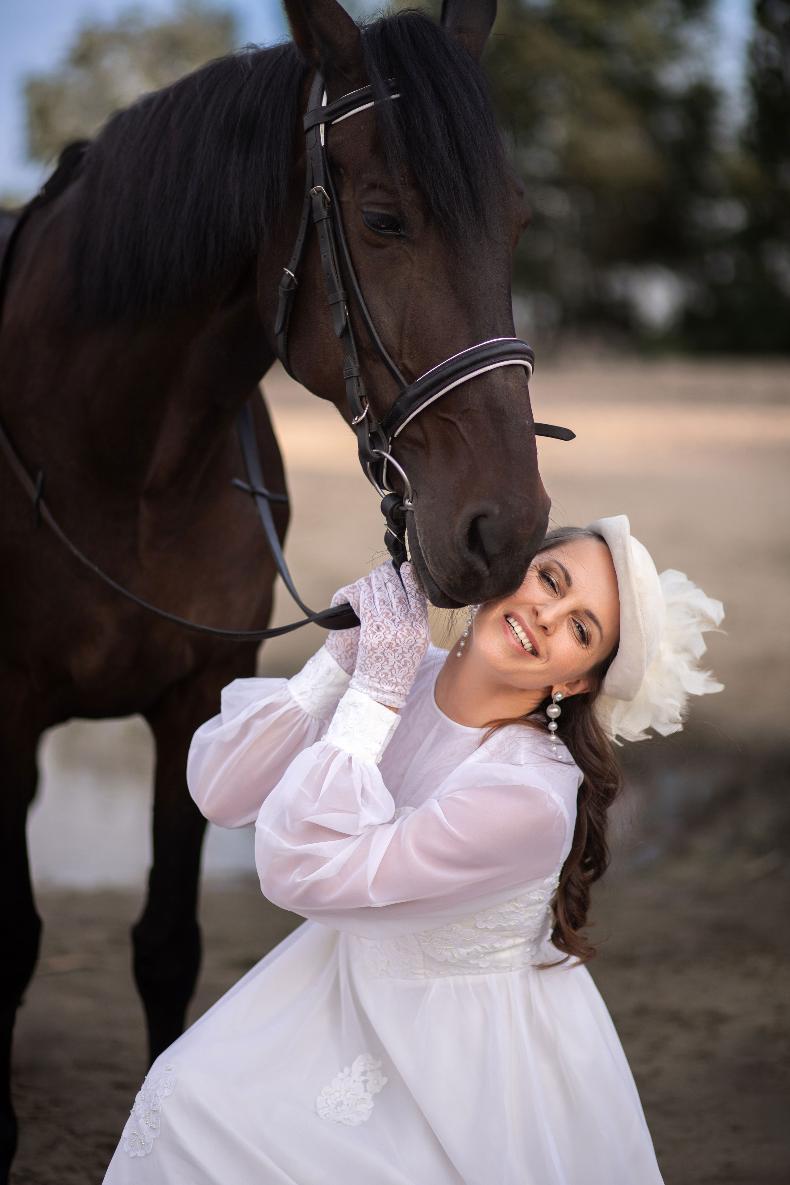 Фотосесія з кіньми на березі моря. Сімейний та дитячий фотограф Київ, Ірпінь, Буча — Галина Пивоварова