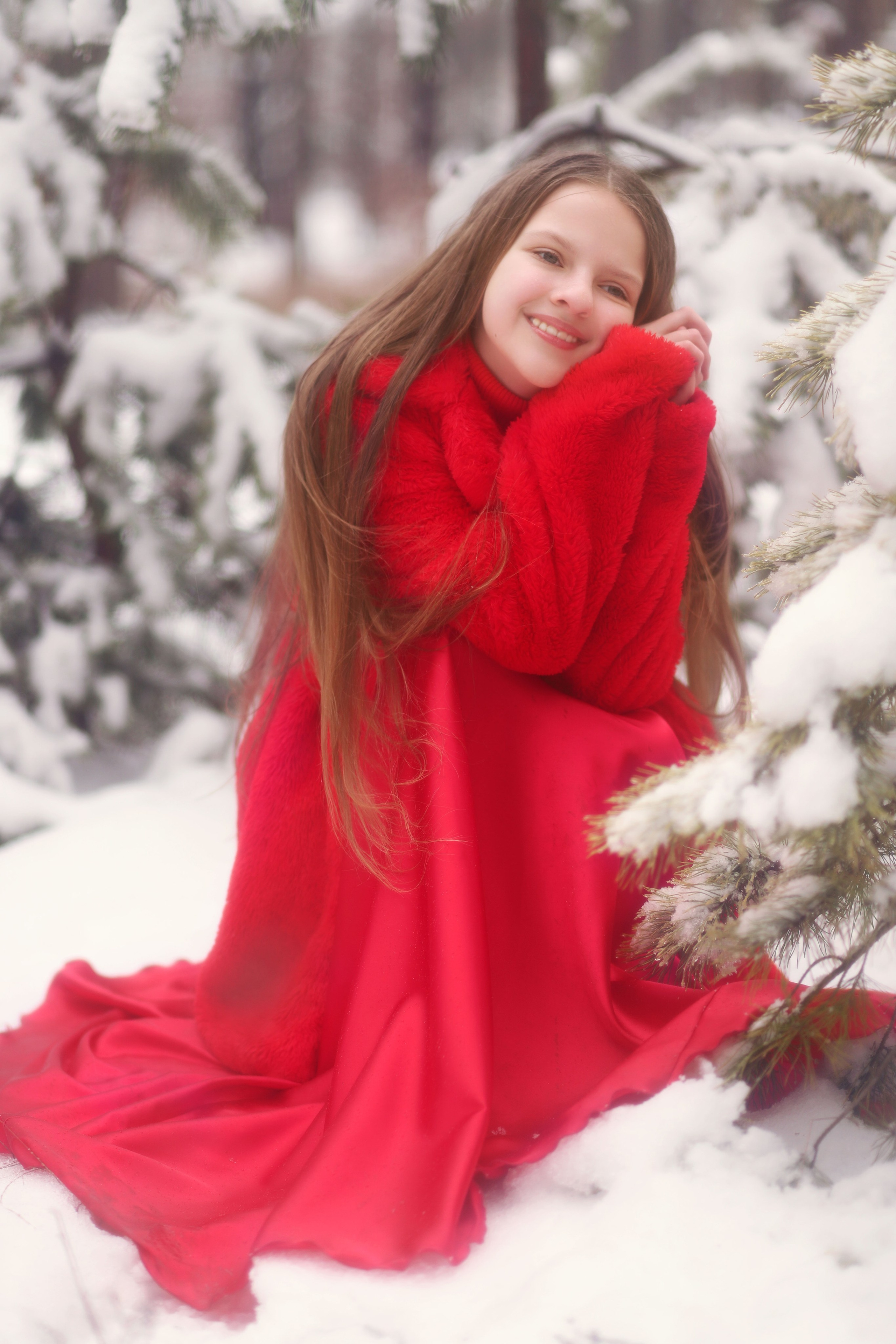 Дитяча зимова фотопрогулянка по казковому лісу. Сімейний та дитячий фотограф Київ, Ірпінь, Буча — Галина Пивоварова