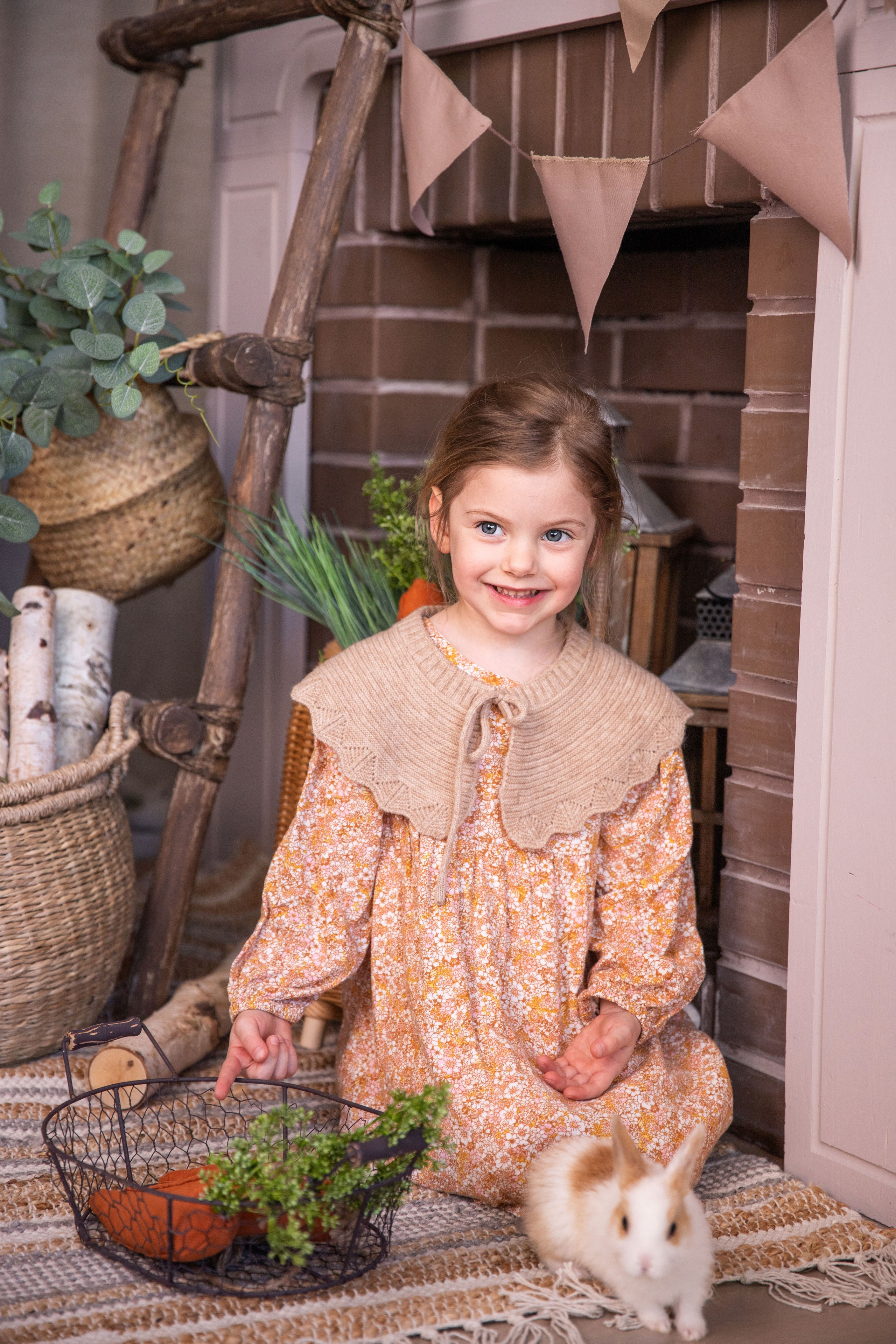 Дитяча пасхальна фотозйомка з кроликом. Сімейний та дитячий фотограф Київ, Ірпінь, Буча — Галина Пивоварова